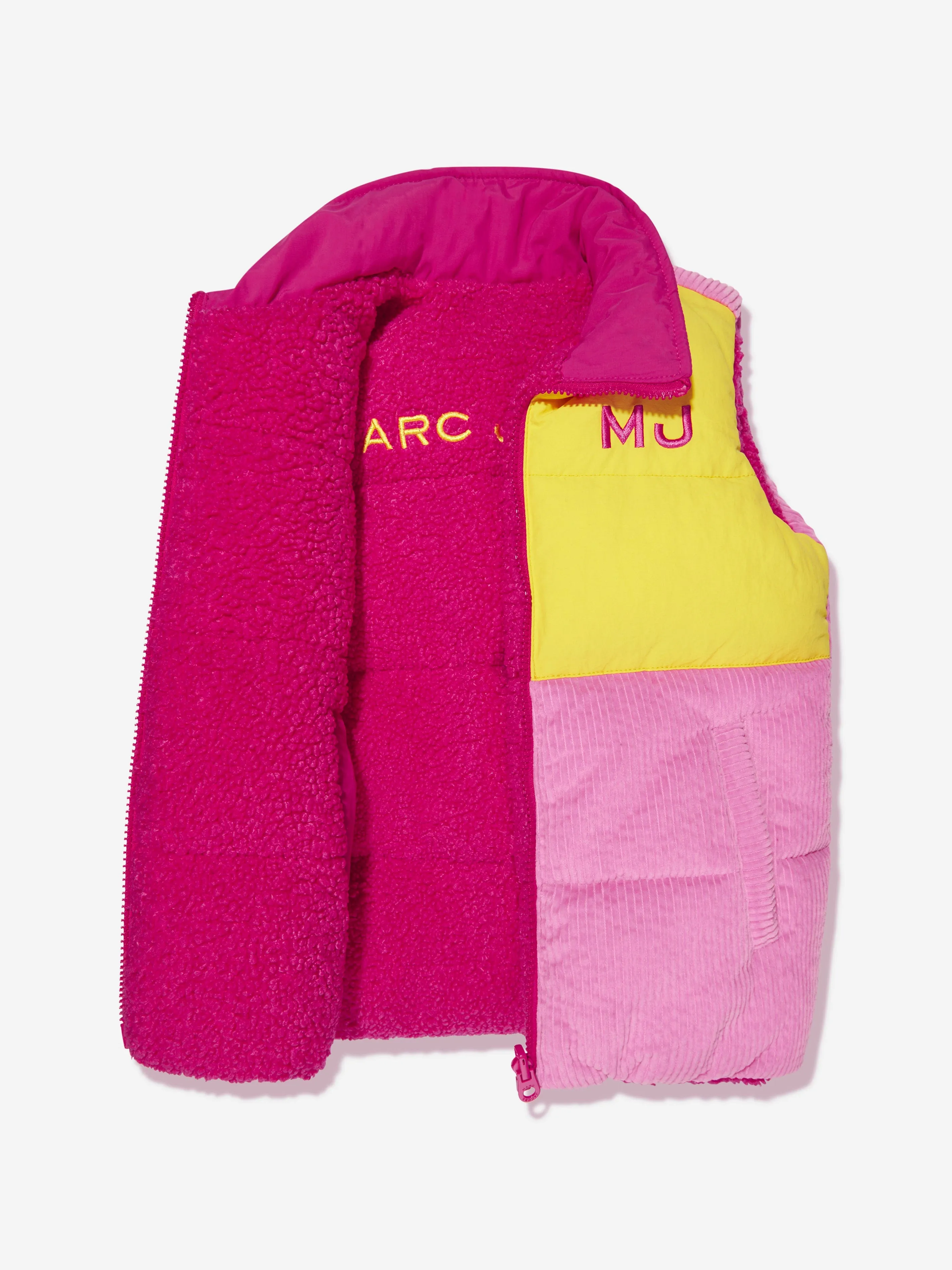 MARC JACOBS Girls Reversibles Puffer-Gilet in Mehrfarben