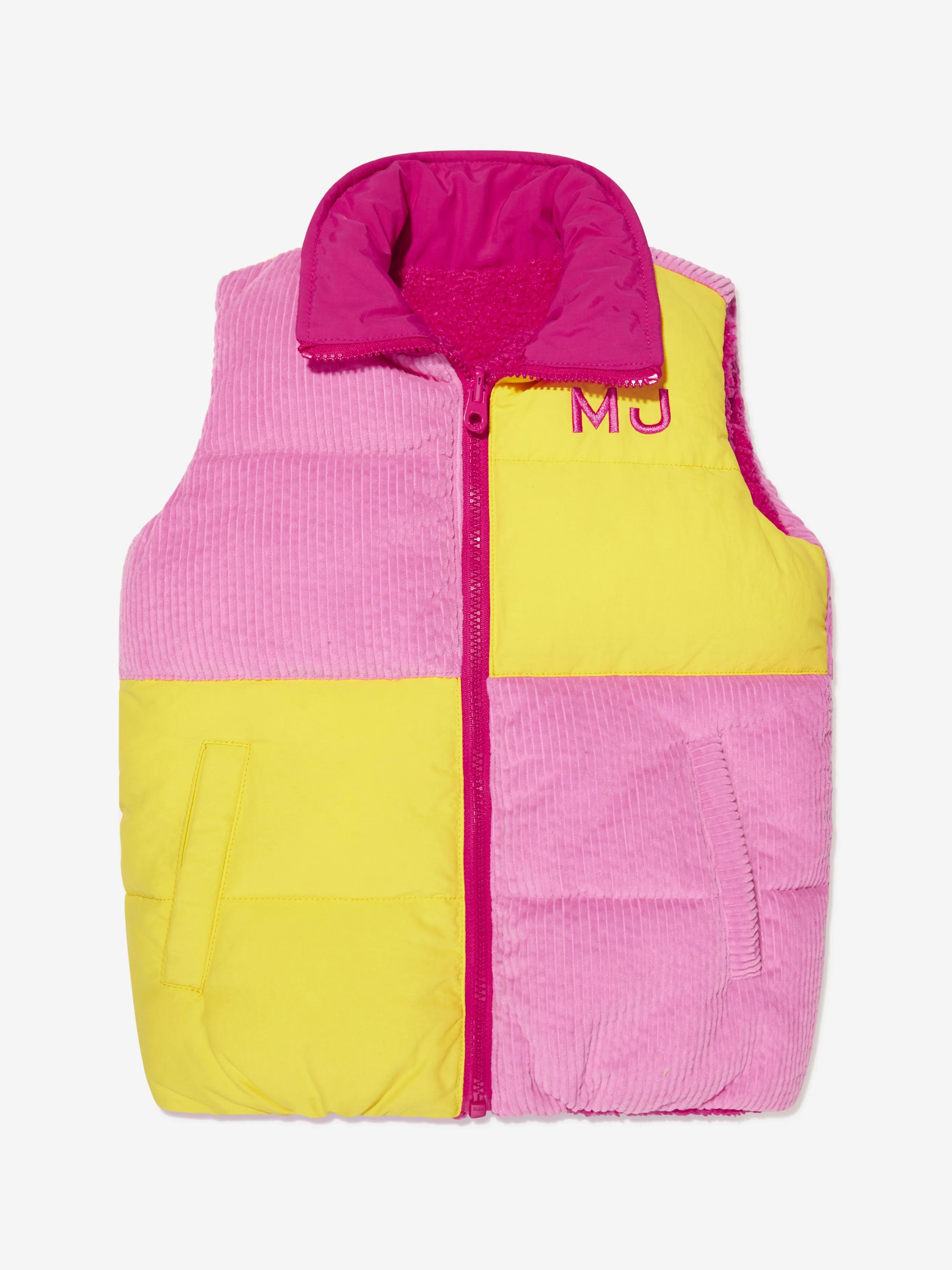 MARC JACOBS Girls Reversibles Puffer-Gilet in Mehrfarben
