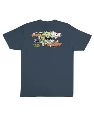 Sanft zerkratzter Slasher Schwergewicht S/S T-Shirt