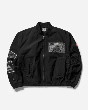 Herren Estrangement Reißverschlussjacke Schwarz