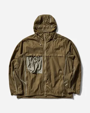 Herren Latitude Flight Windjacke Armeegrün