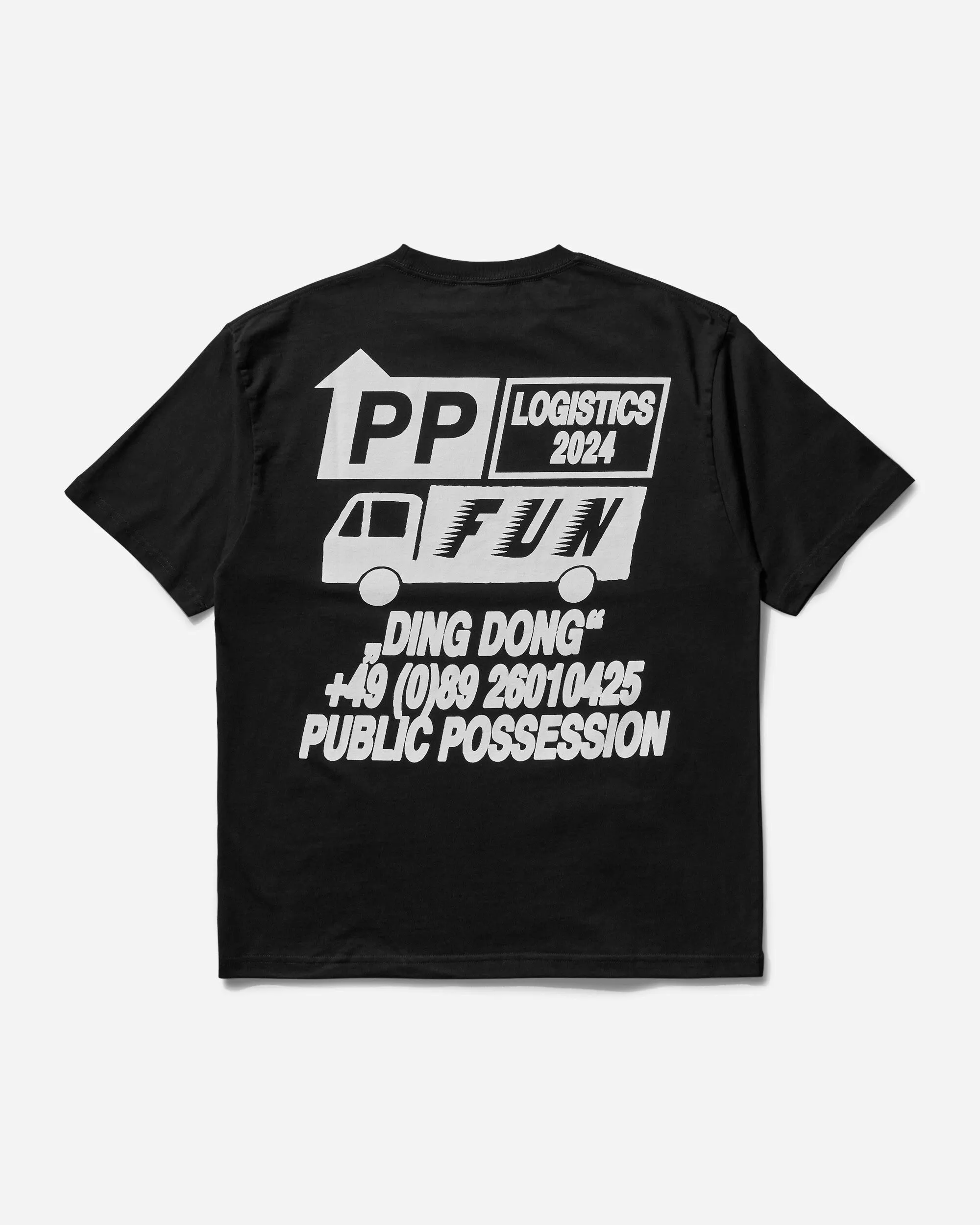 Herren P.P. Logistik T-Shirt Anthrazit