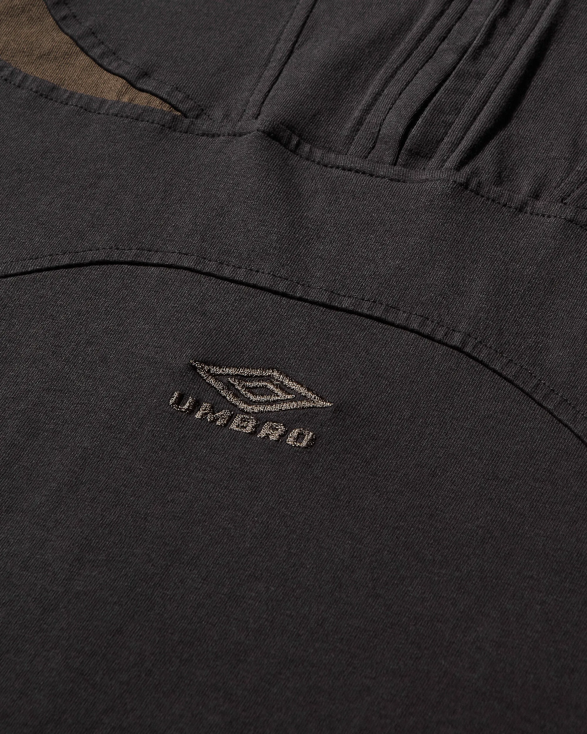 Herren Polo mit Bündchen in Schwarz