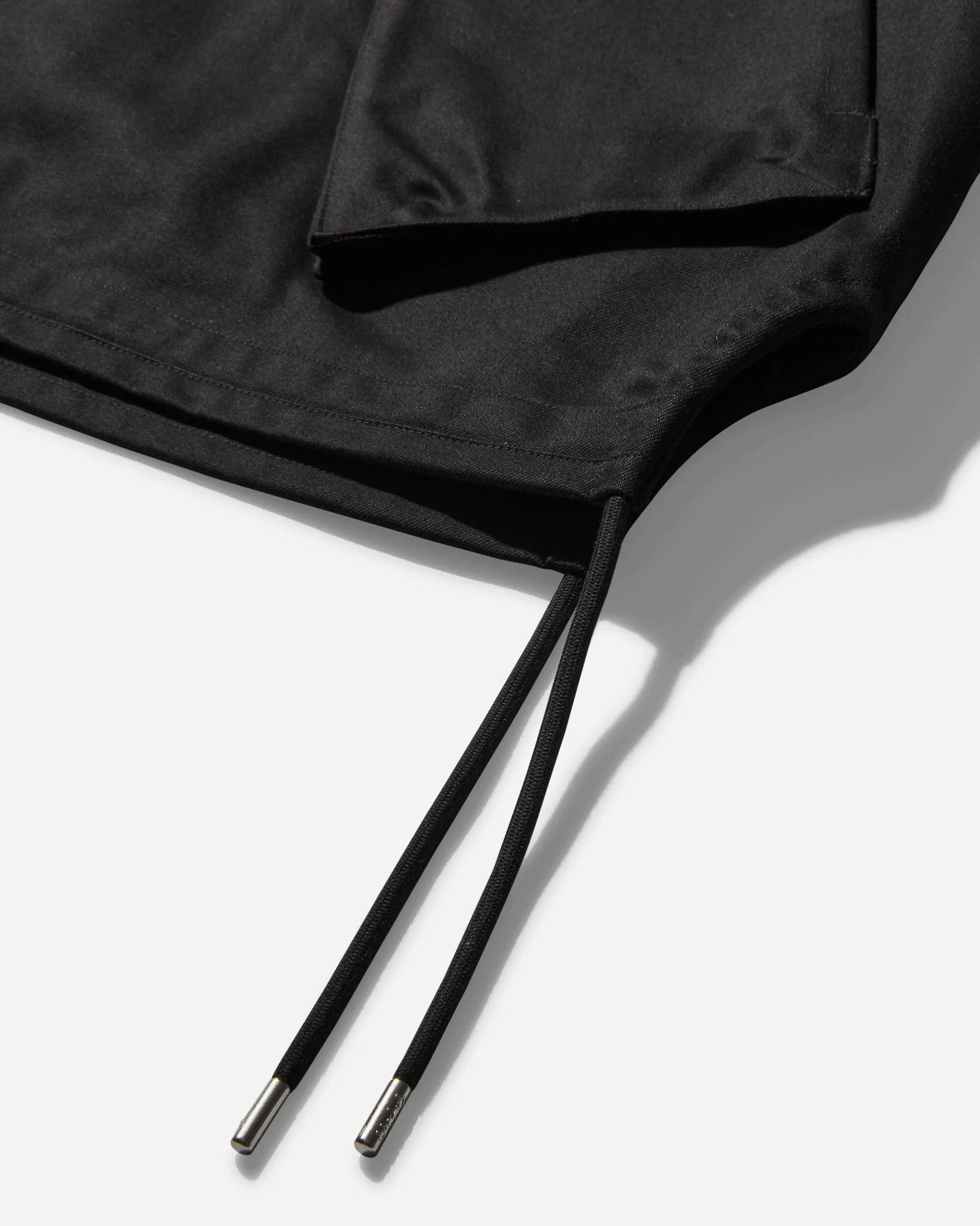 Herren Travis Scott Halbzip-Jacke Schwarz