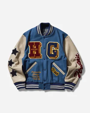 Herren Turn The Music Up Stadionjacke Türkis