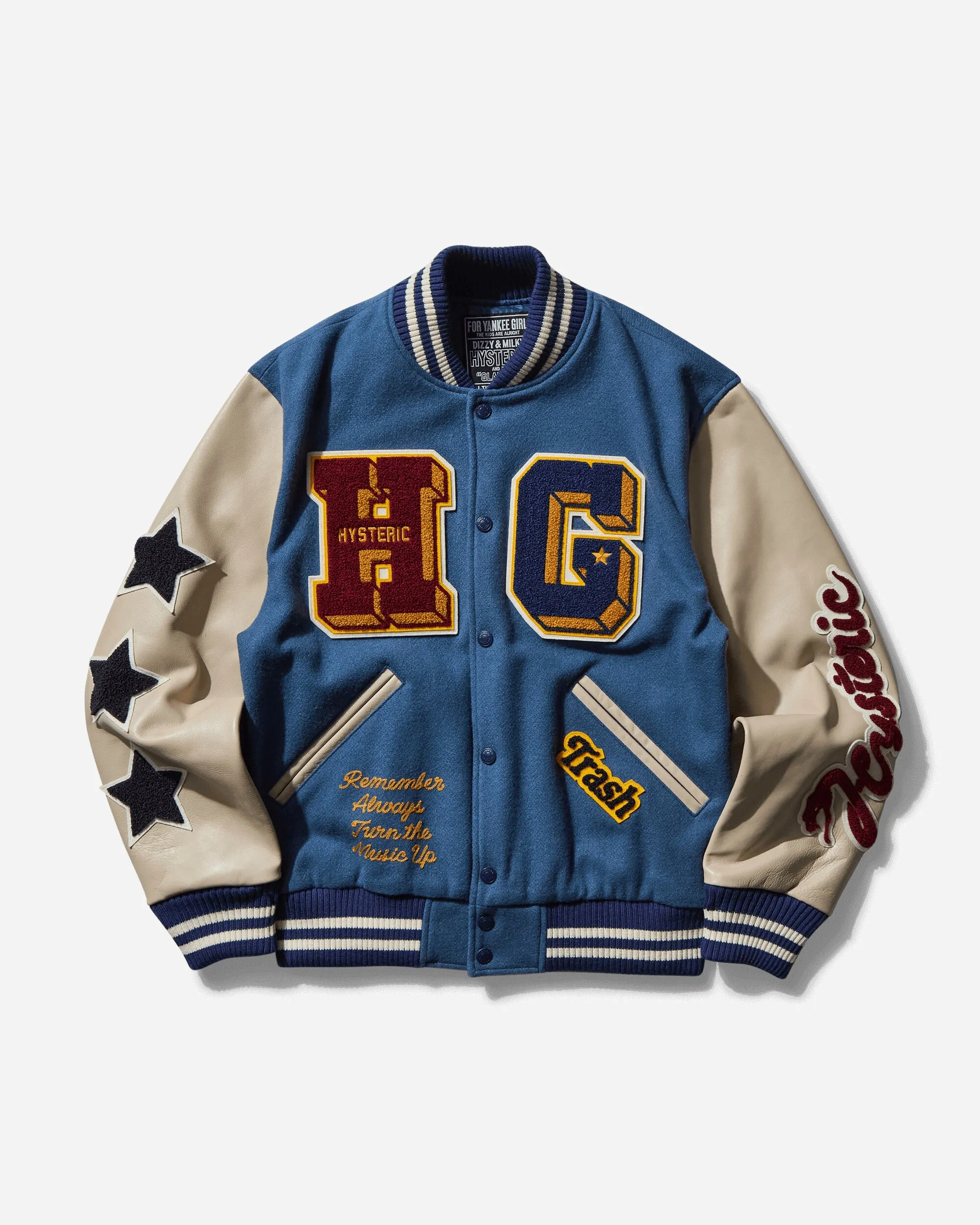 Herren Turn The Music Up Stadionjacke Türkis