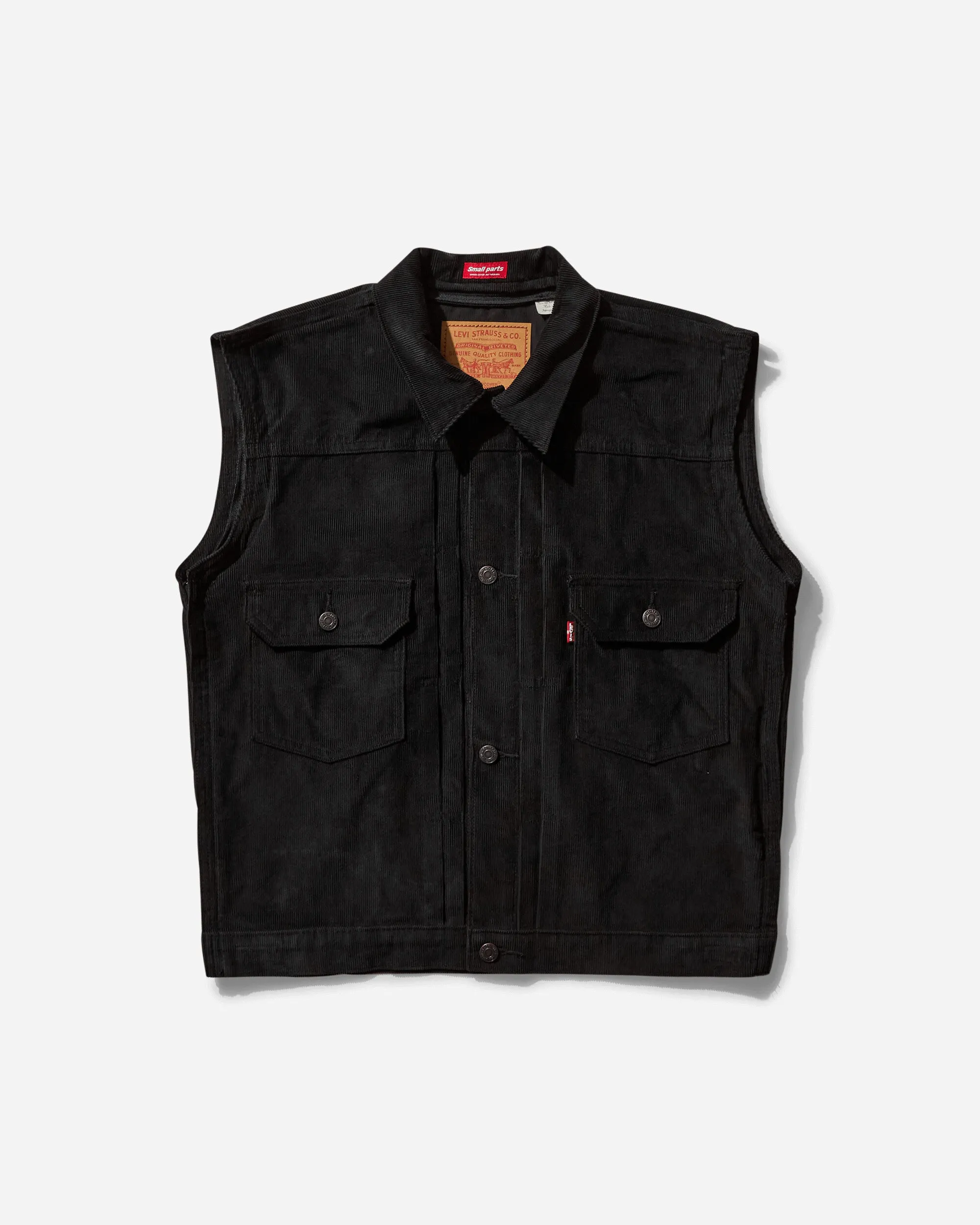 Herren UNDERCOVER Pinnacle Type II Trucker Jacket Schwarz