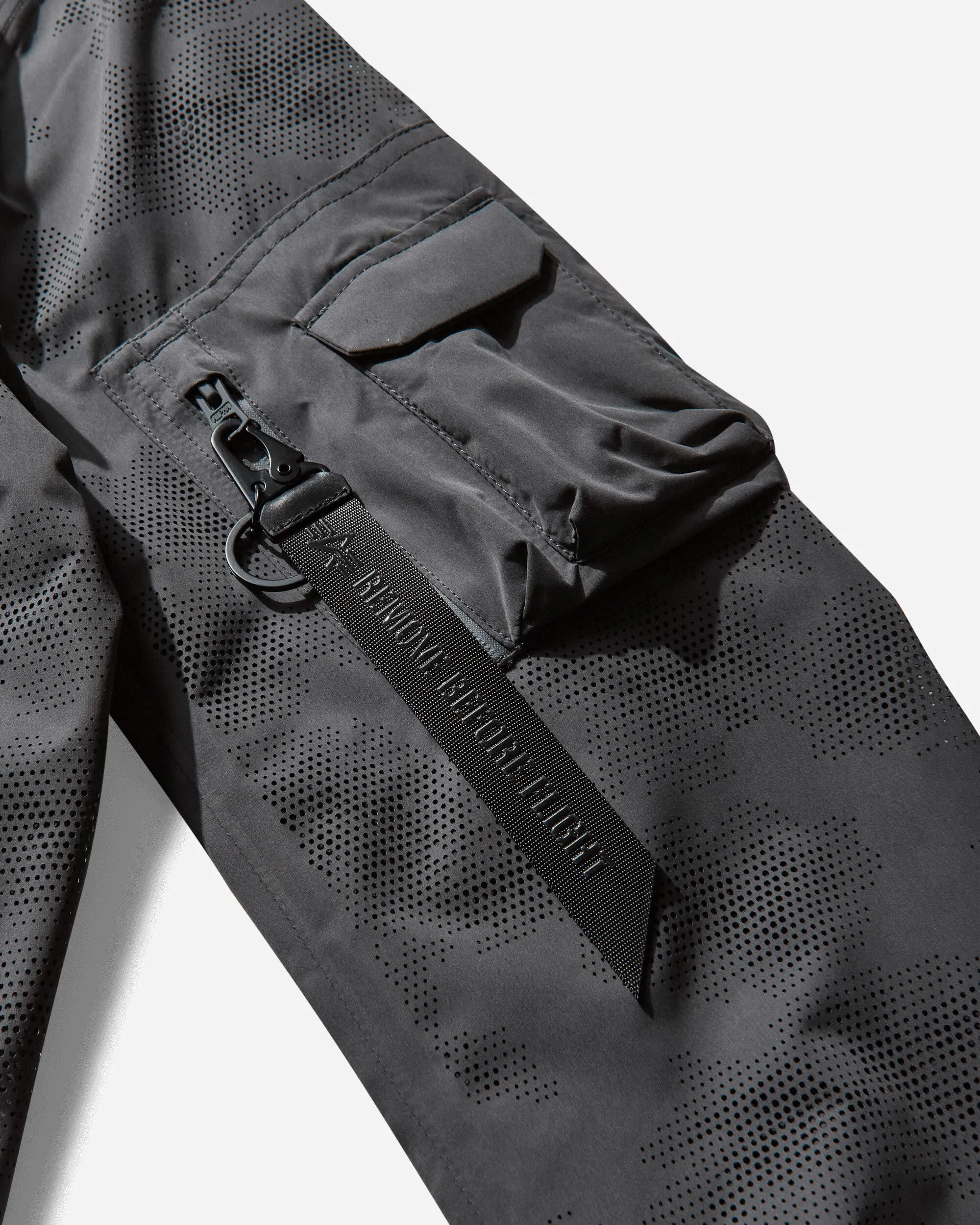 Herren UV L-2B Laser-Cut Flugjacke Anthrazit