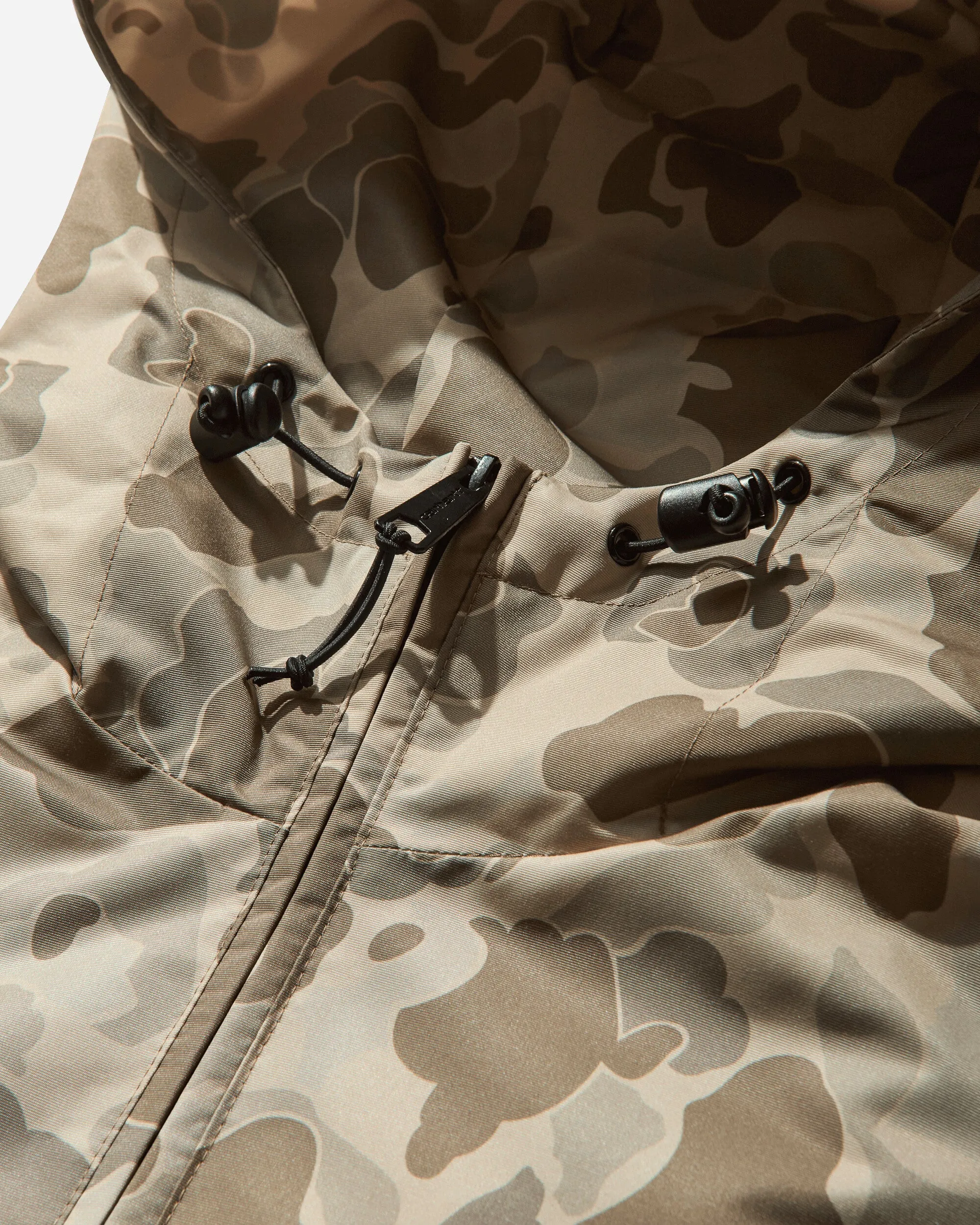 Herren Windbreaker Pullover Camouflage Ente / Wüste