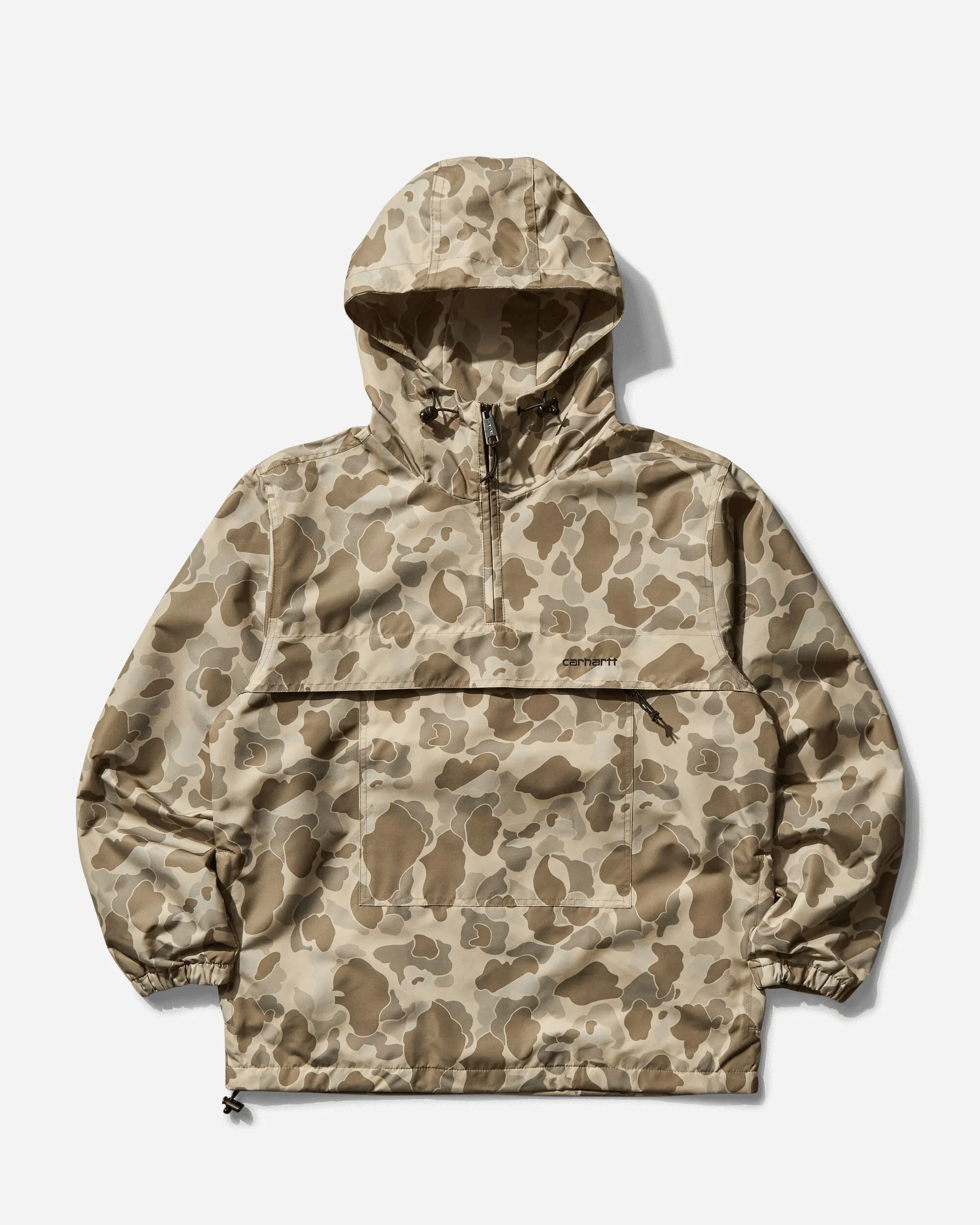 Herren Windbreaker Pullover Camouflage Ente / Wüste