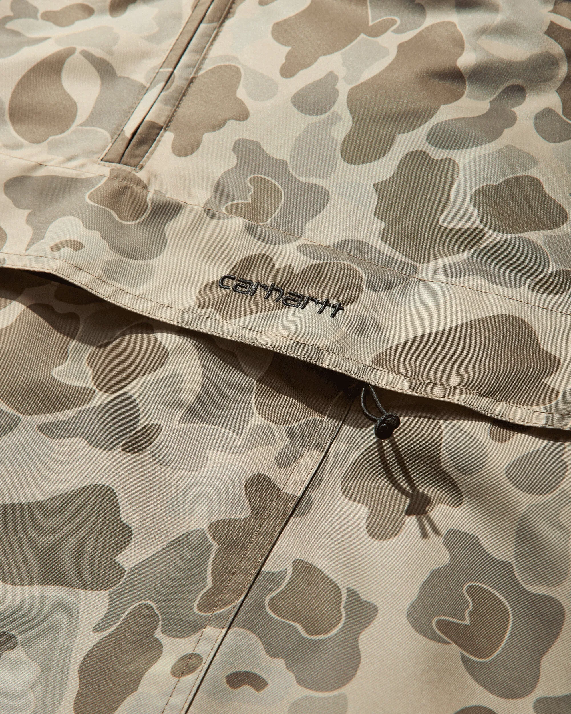 Herren Windbreaker Pullover Camouflage Ente / Wüste