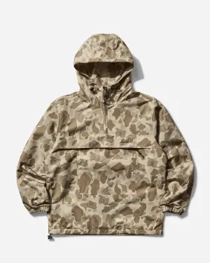 Herren Windbreaker Pullover Camouflage Ente / Wüste
