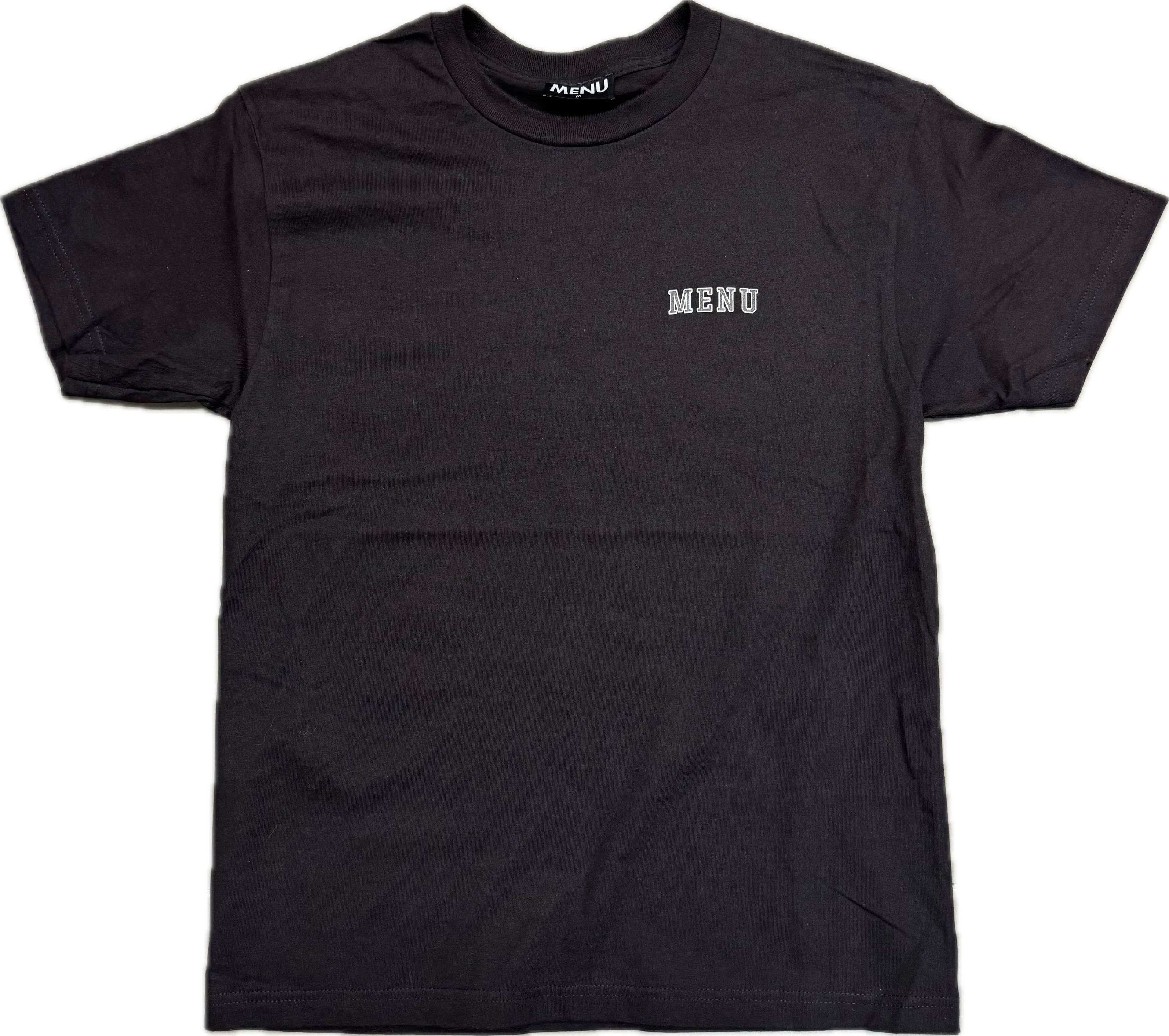 Menü Mini Arc T-Shirt - Schwarze Kleidung_Menü
