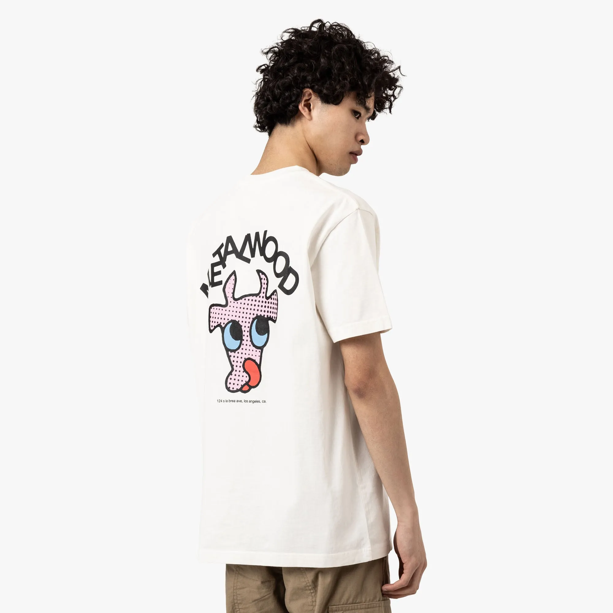 Metalwood Verwirrtes T-Shirt / Weiß