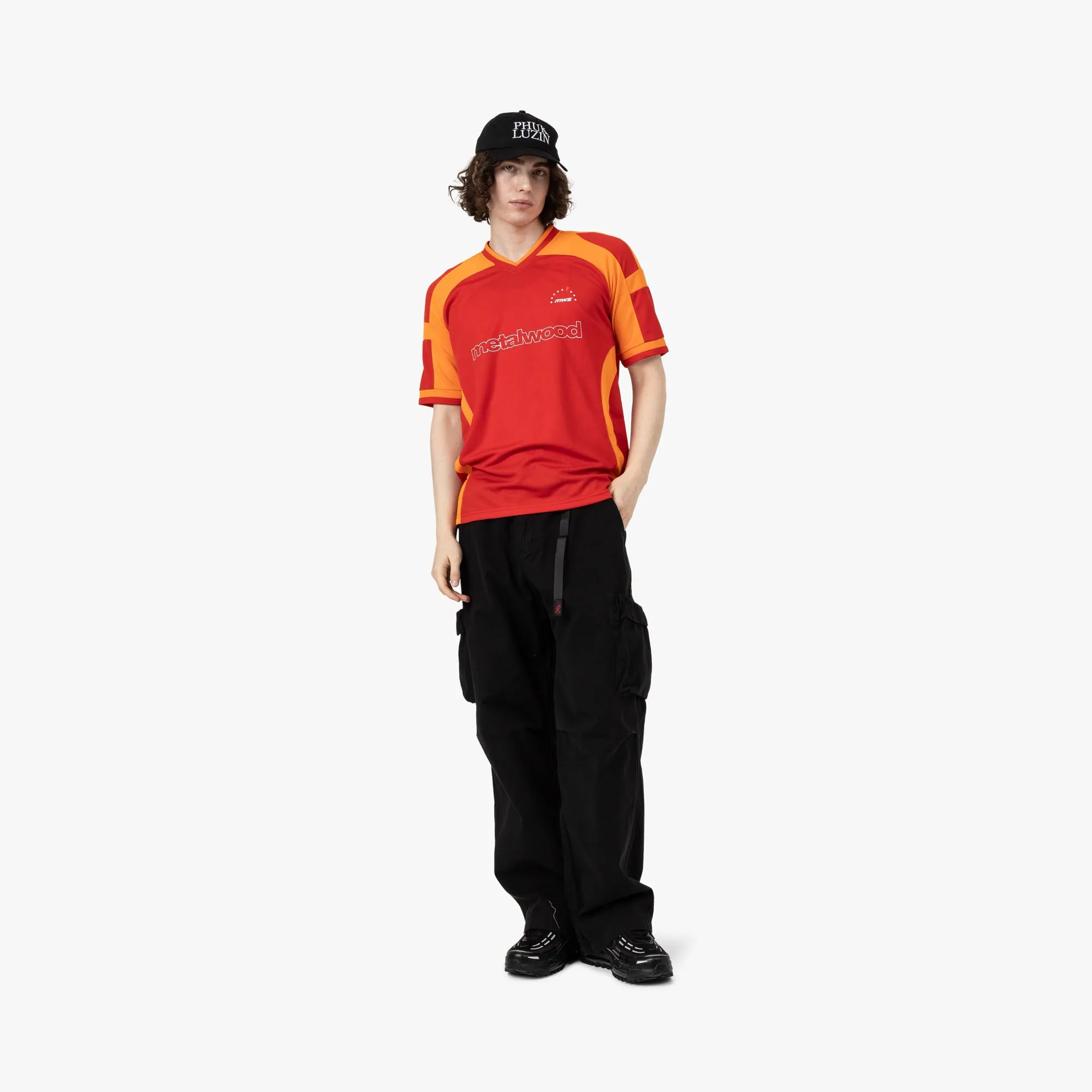 Metalwood Metallverkleidetes Trikot Rot / Orange