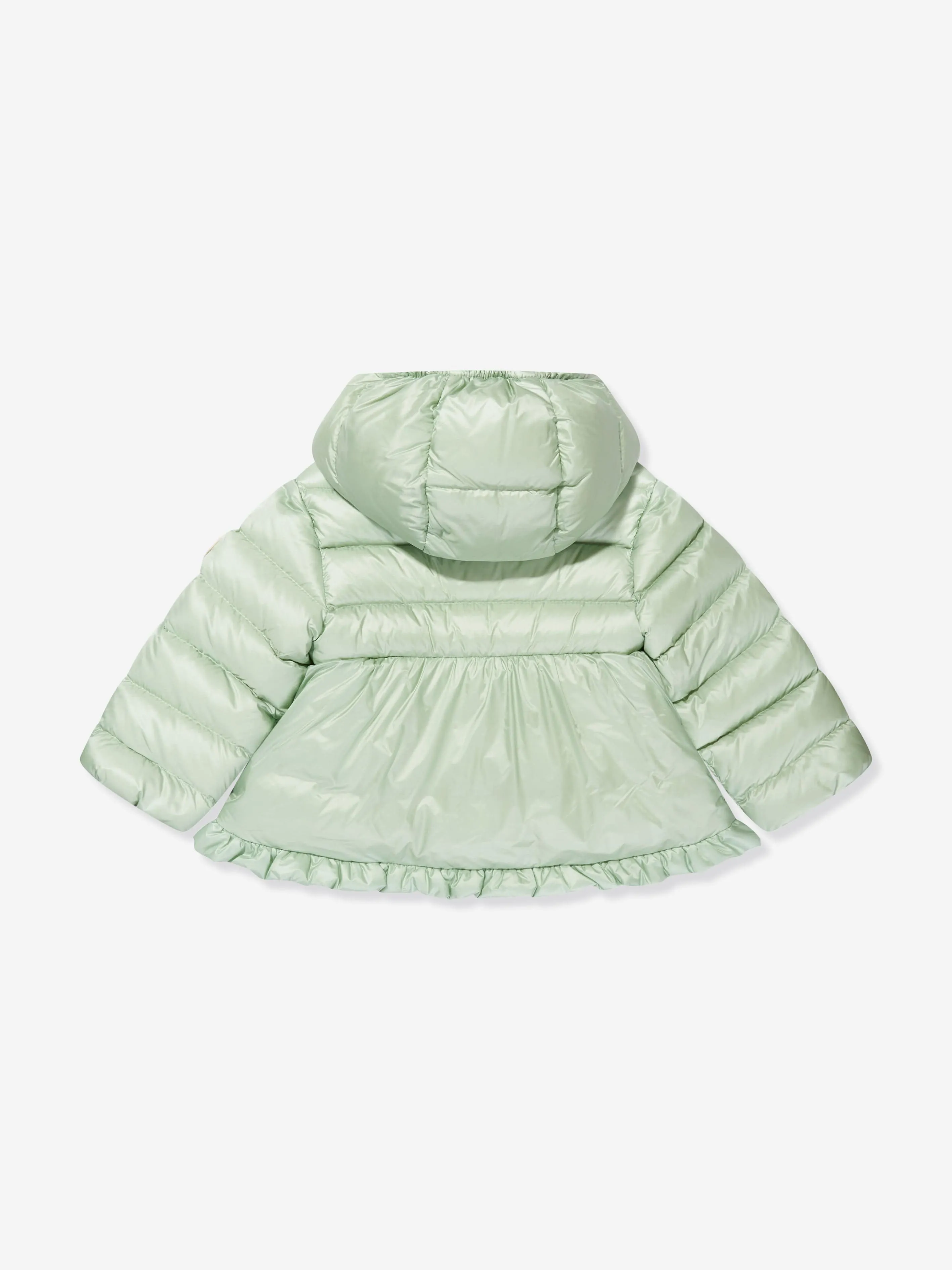 Moncler Enfant Baby Mädchen Daunengefütterte Odile Jacke in Grün