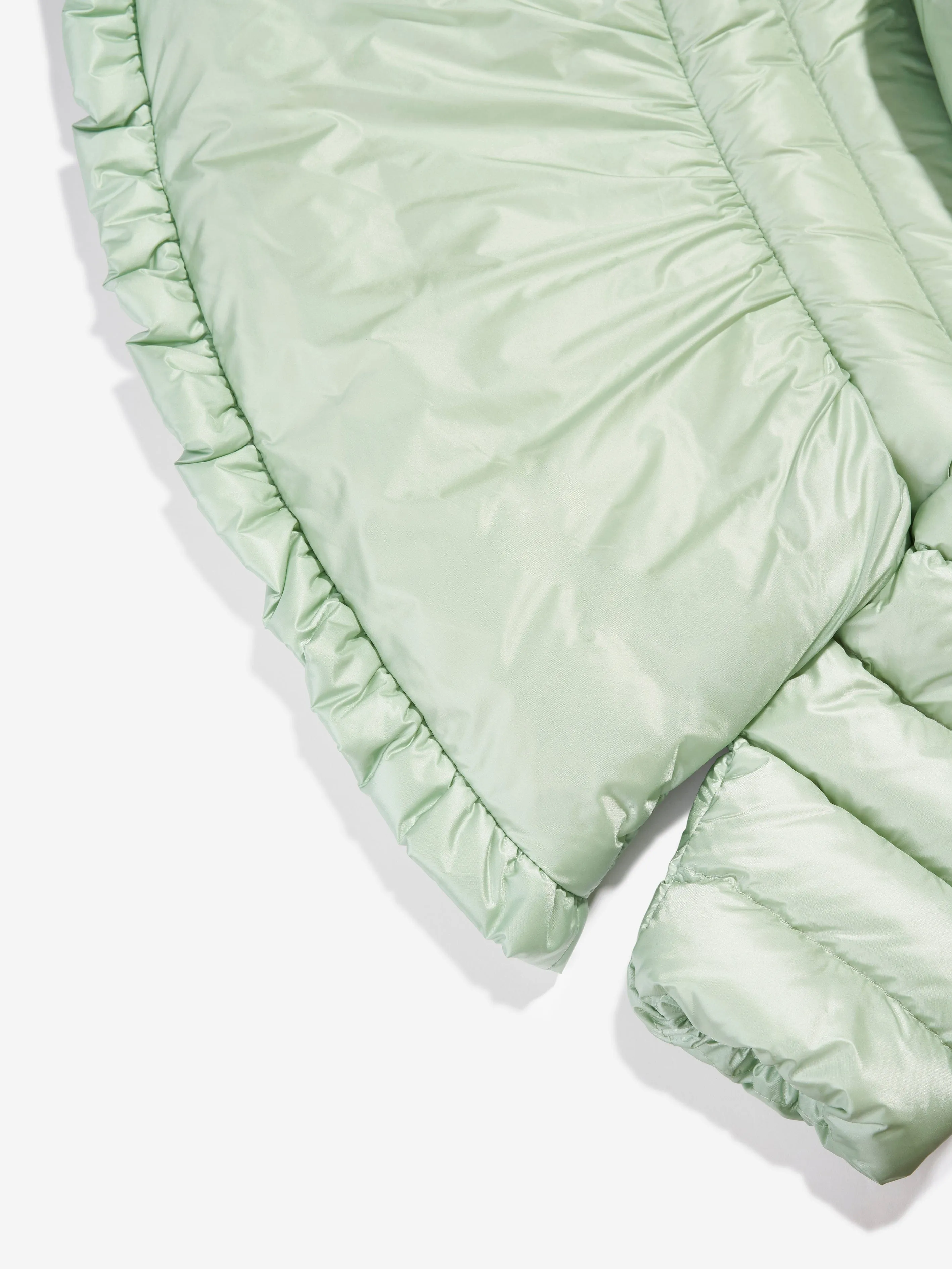 Moncler Enfant Baby Mädchen Daunengefütterte Odile Jacke in Grün