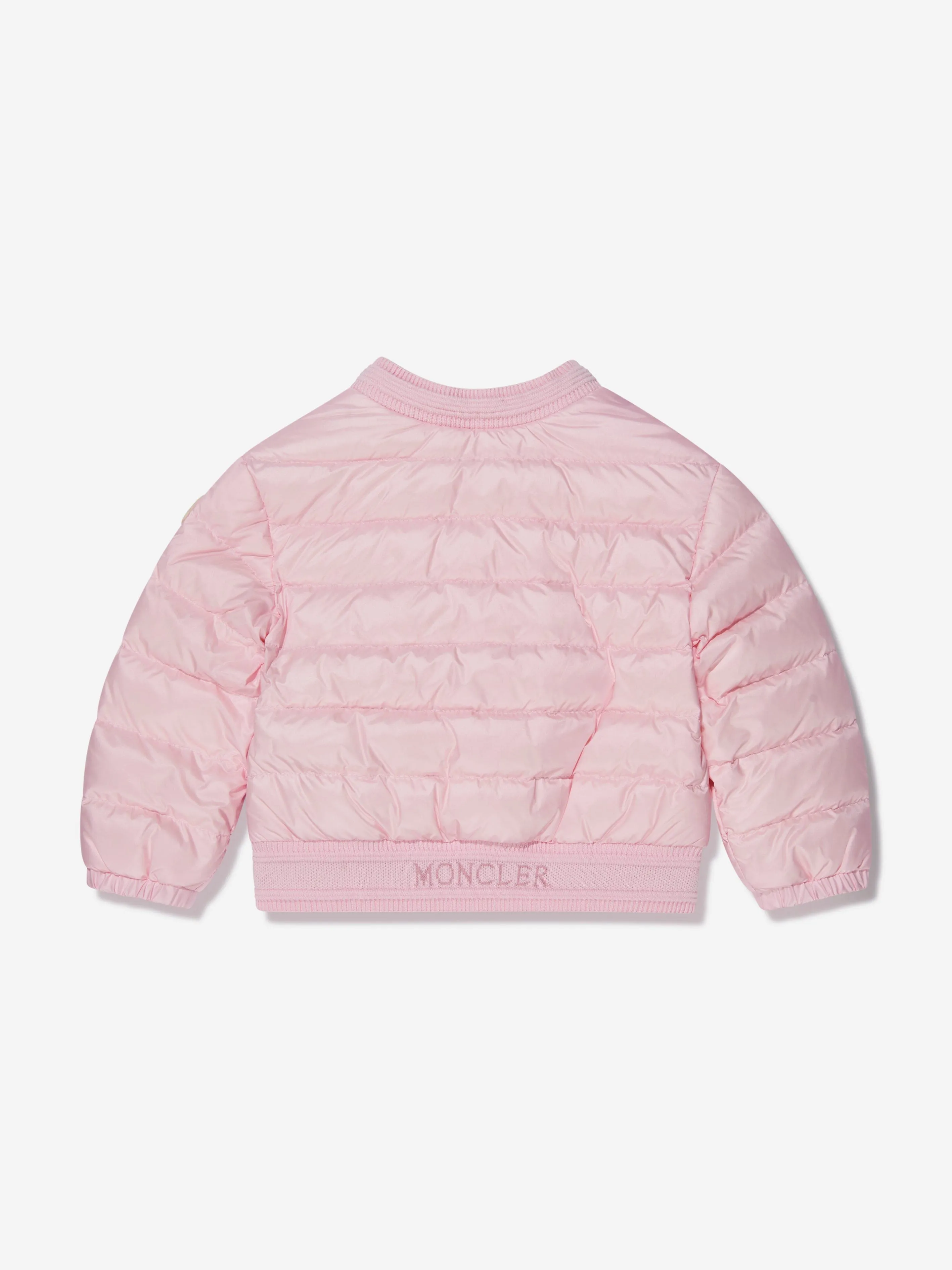 Moncler Enfant Baby Girls Daunengefütterte Ter Jacke in Rosa