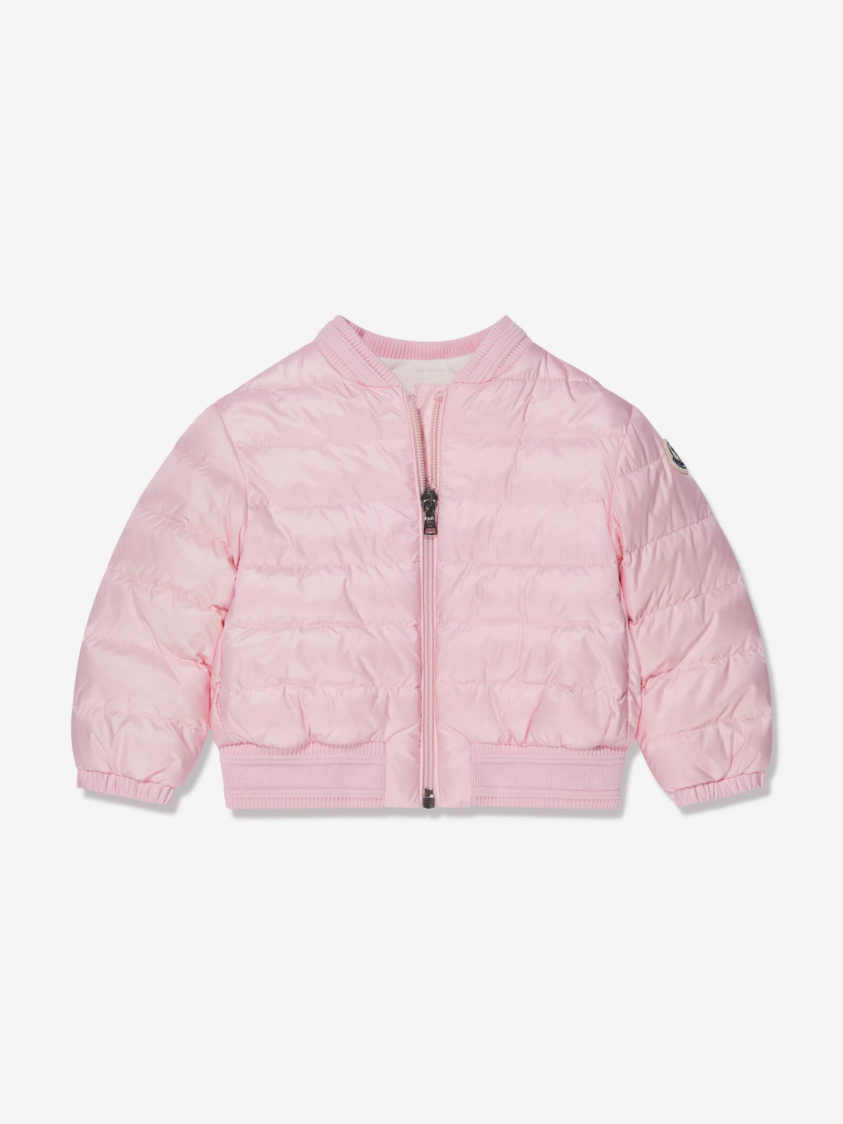 Moncler Enfant Baby Girls Daunengefütterte Ter Jacke in Rosa