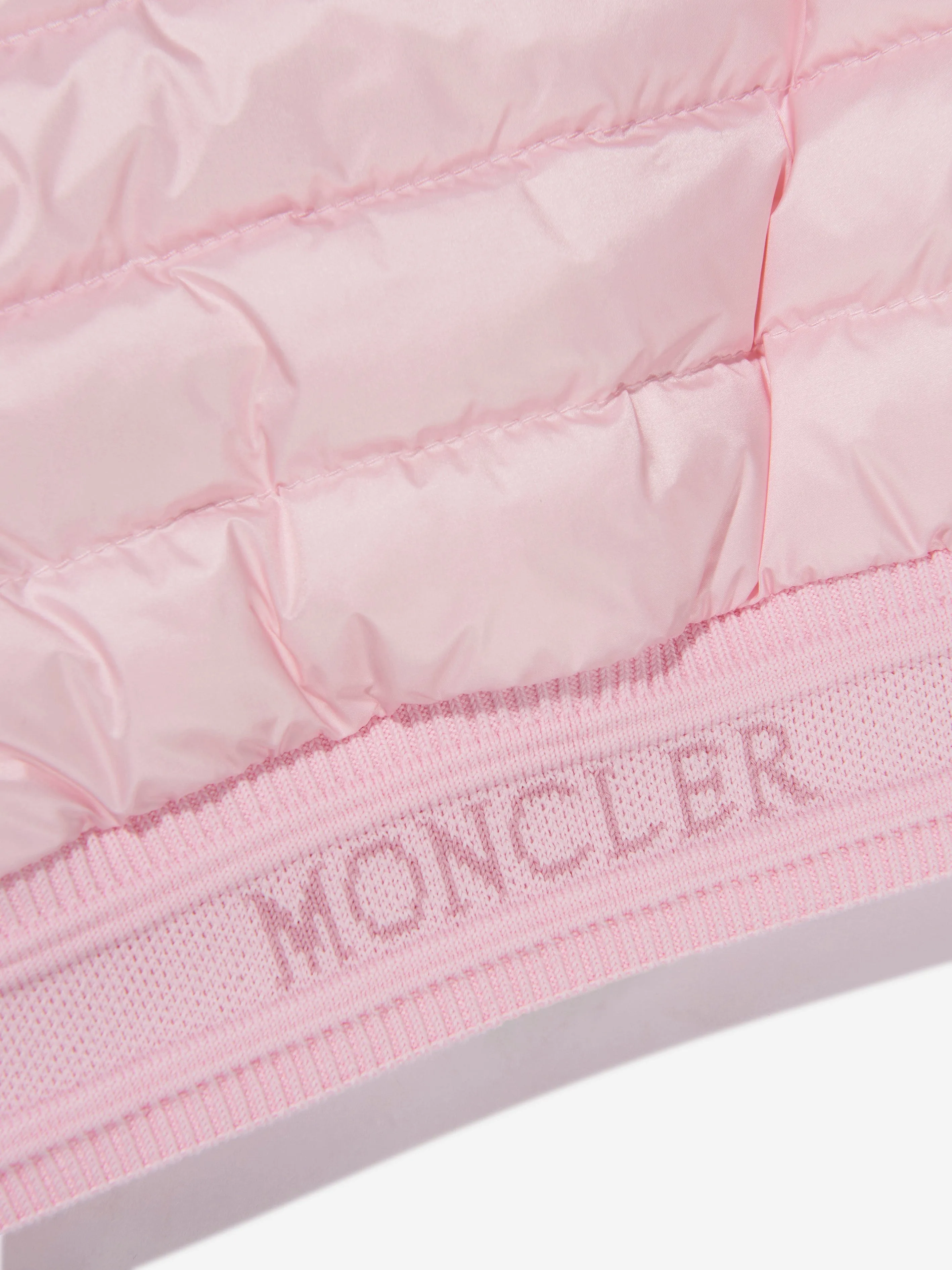 Moncler Enfant Baby Girls Daunengefütterte Ter Jacke in Rosa