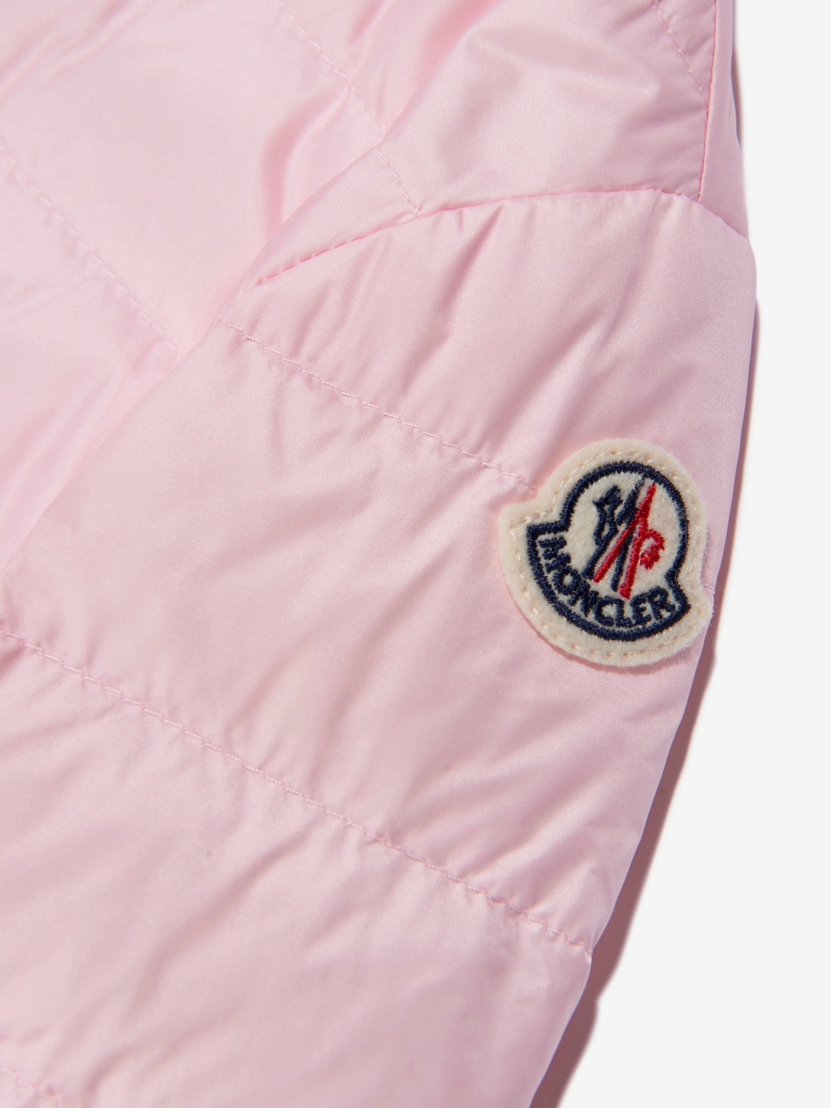 Moncler Enfant Baby Girls Daunengefütterte Ter Jacke in Rosa