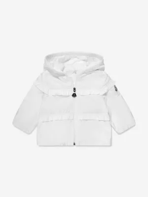 Moncler Enfant Baby Girls Hiti Jacke in Weiß