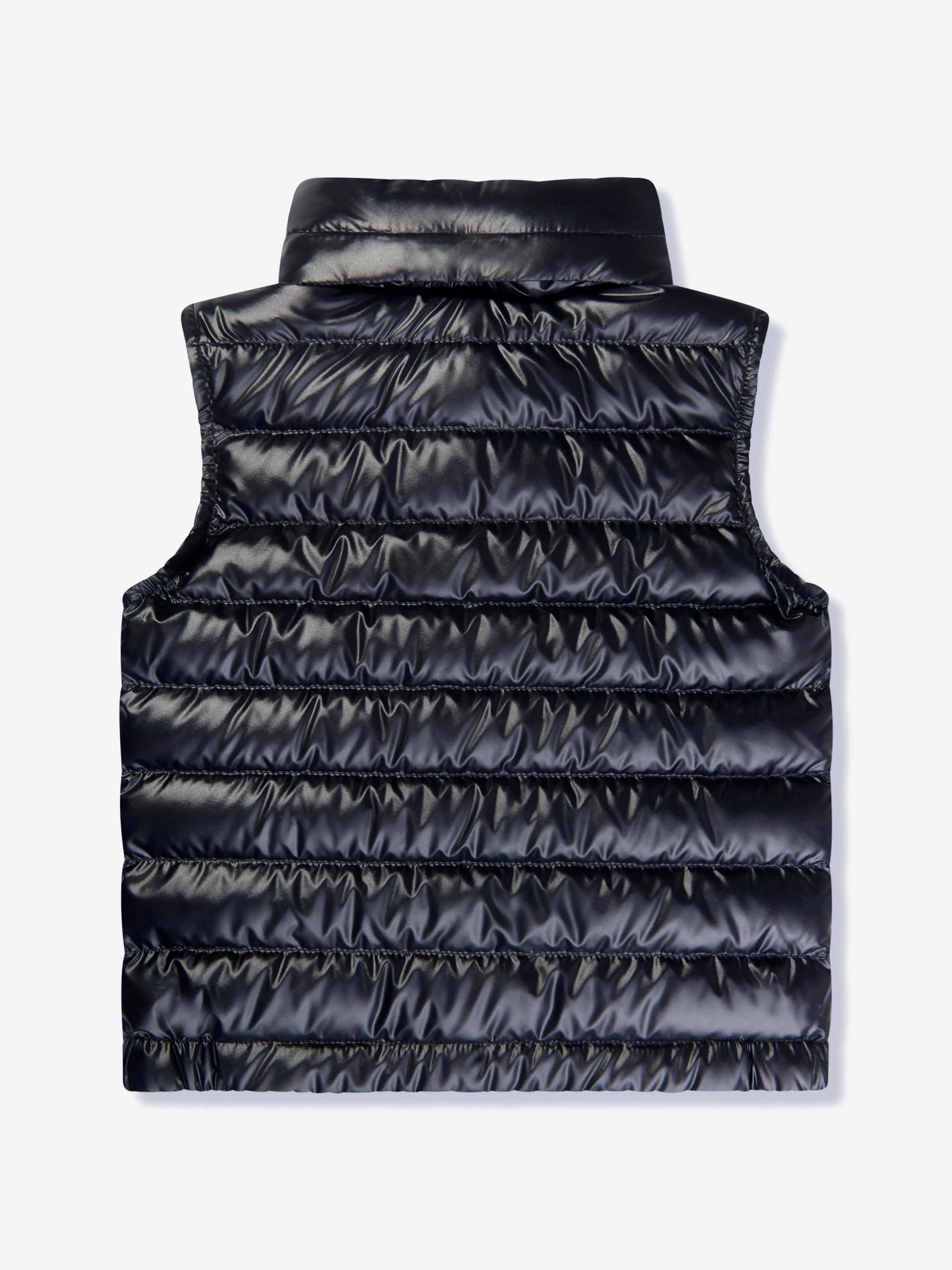 Moncler Enfant Jungen Daunengefütterte Apatou Weste in Marine