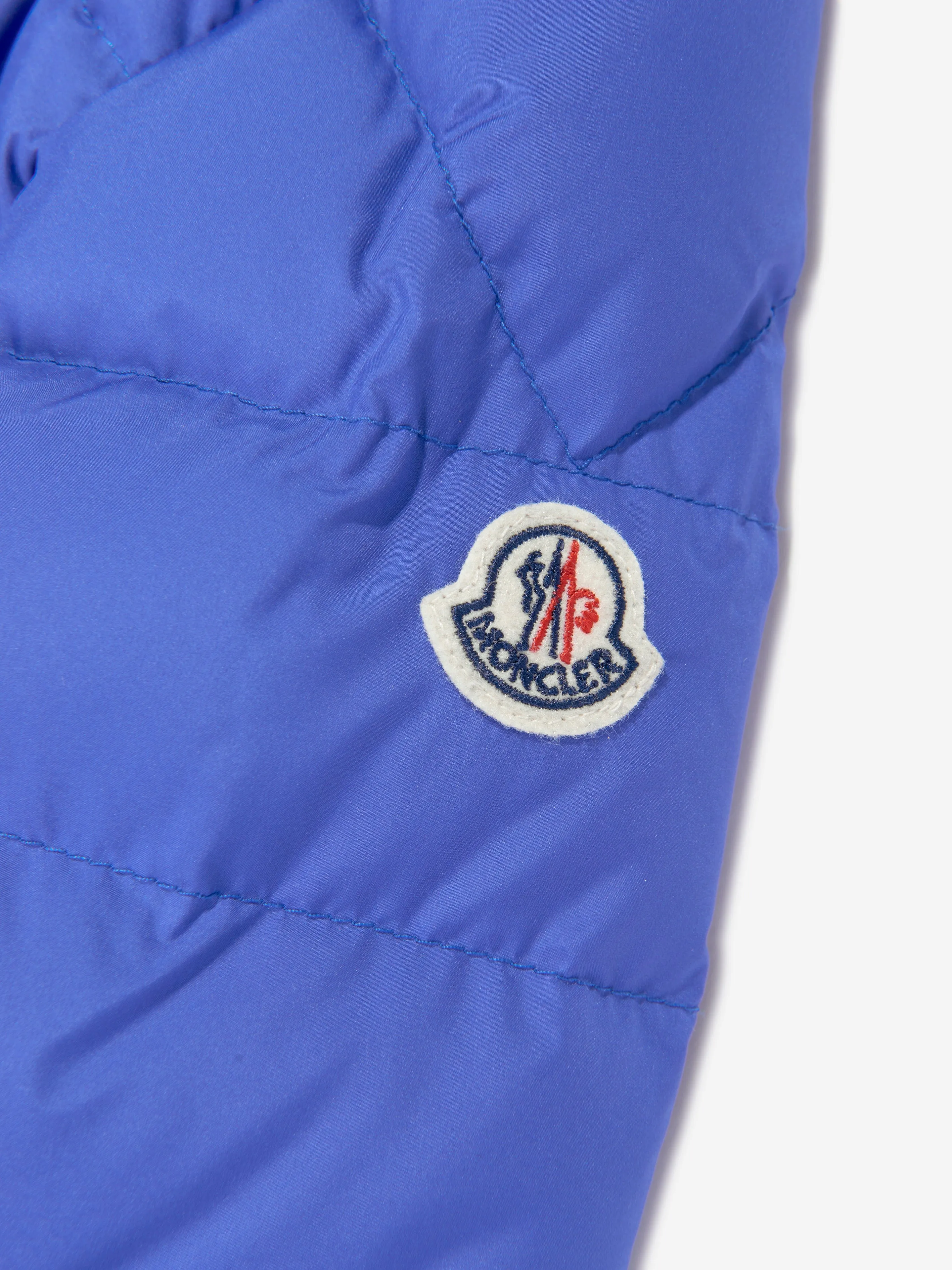 Moncler Enfant Jungen Daunengefütterte Baudinet Jacke in Blau