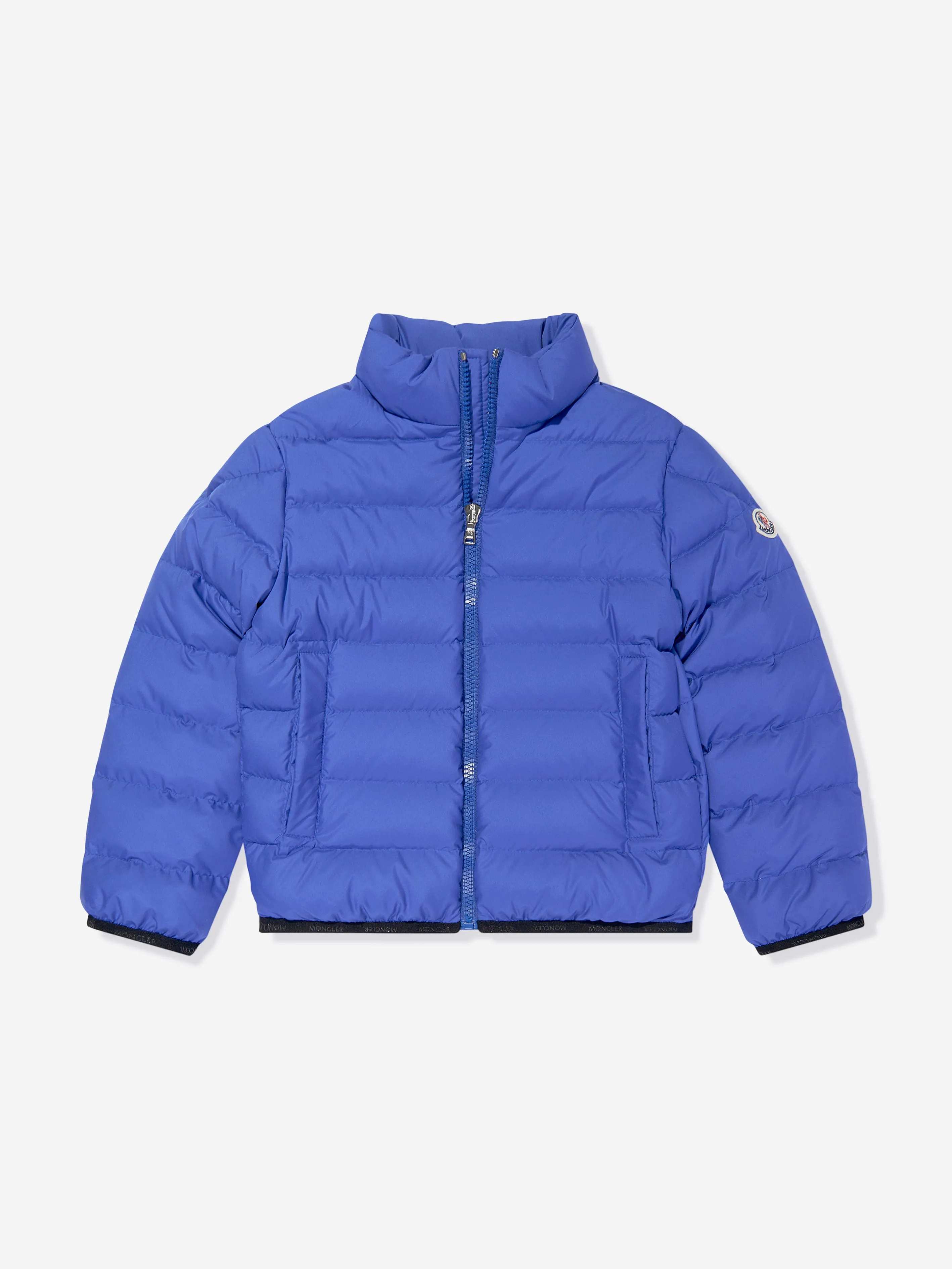 Moncler Enfant Jungen Daunengefütterte Baudinet Jacke in Blau