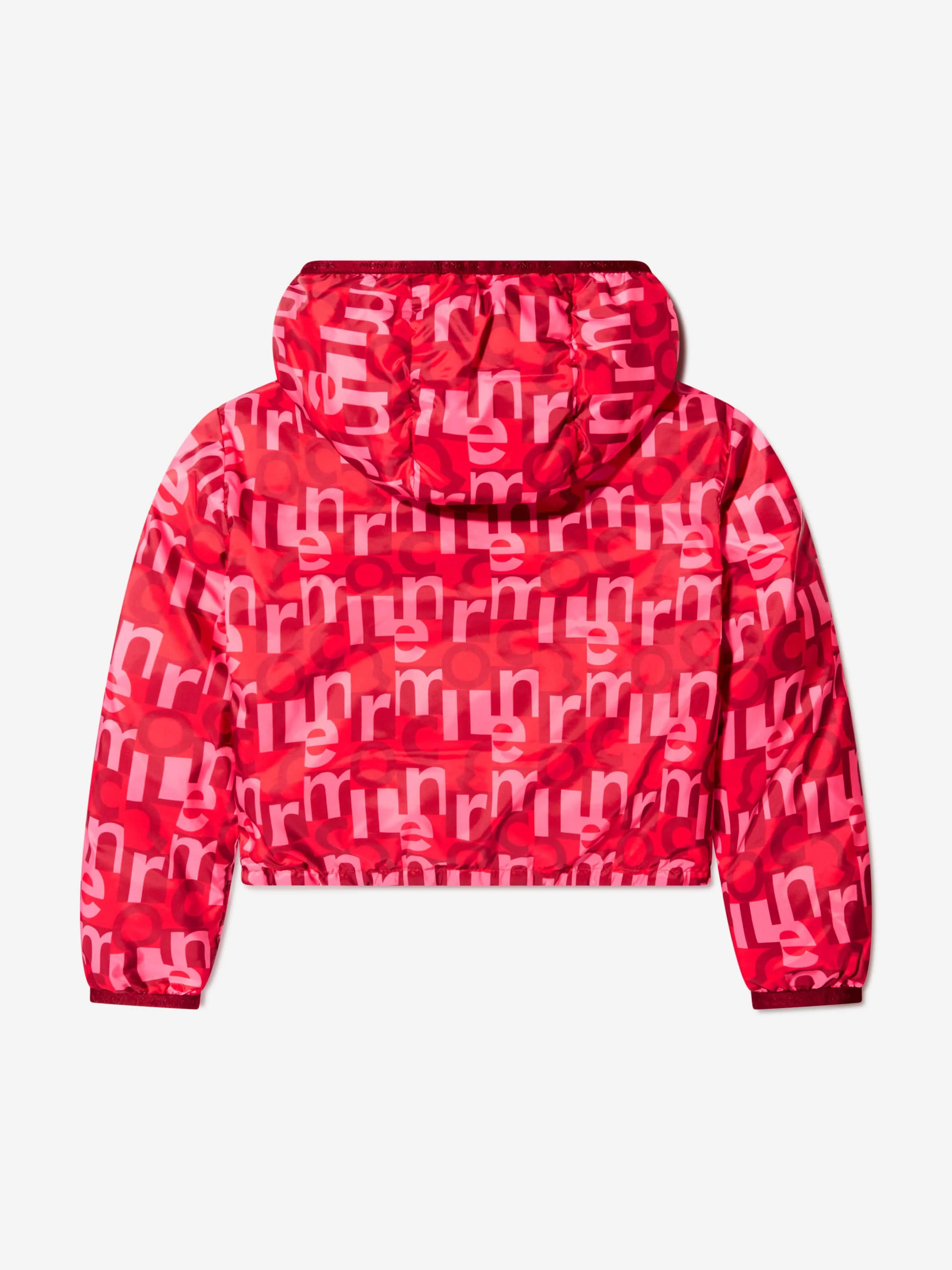 Moncler Enfant Mädchen Daunengefütterte Aillis Jacke in Rot