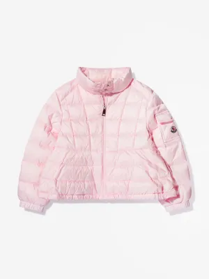 Moncler Enfant Mädchen Daunengefütterte Aminia Jacke in Rosa