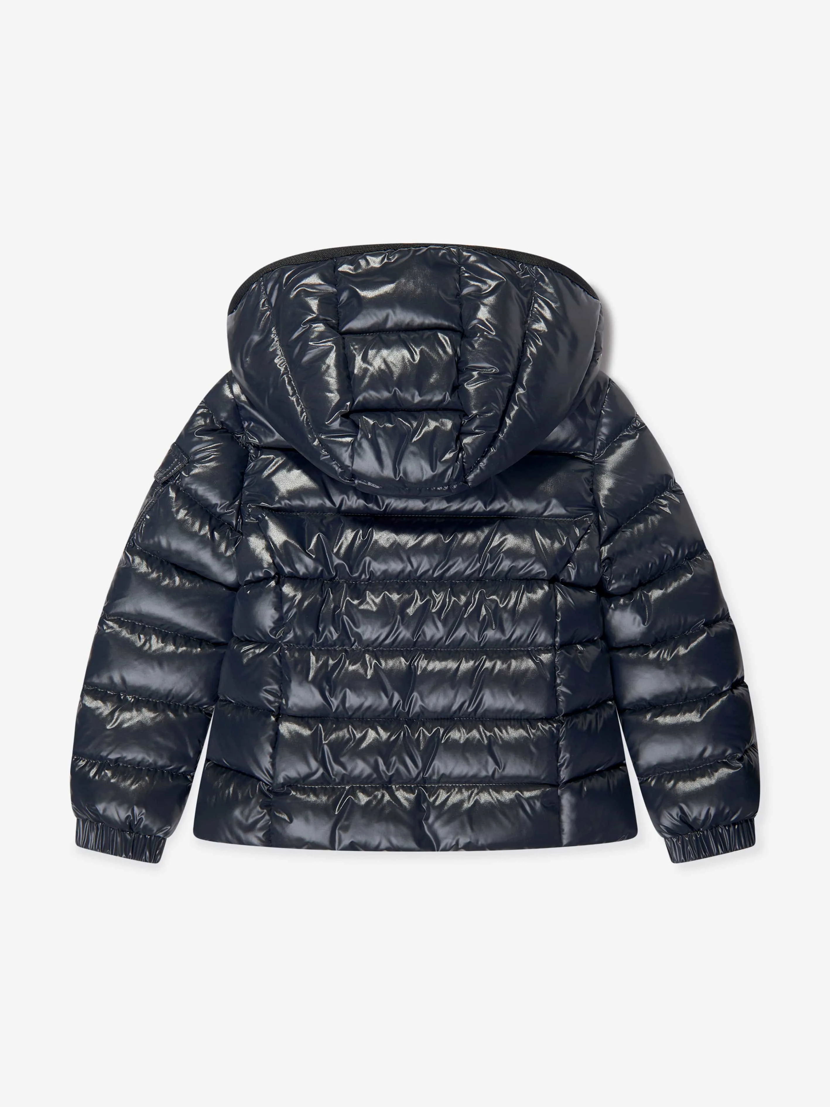 Moncler Enfant Mädchen Daunengefütterte Babyjacke in Marine