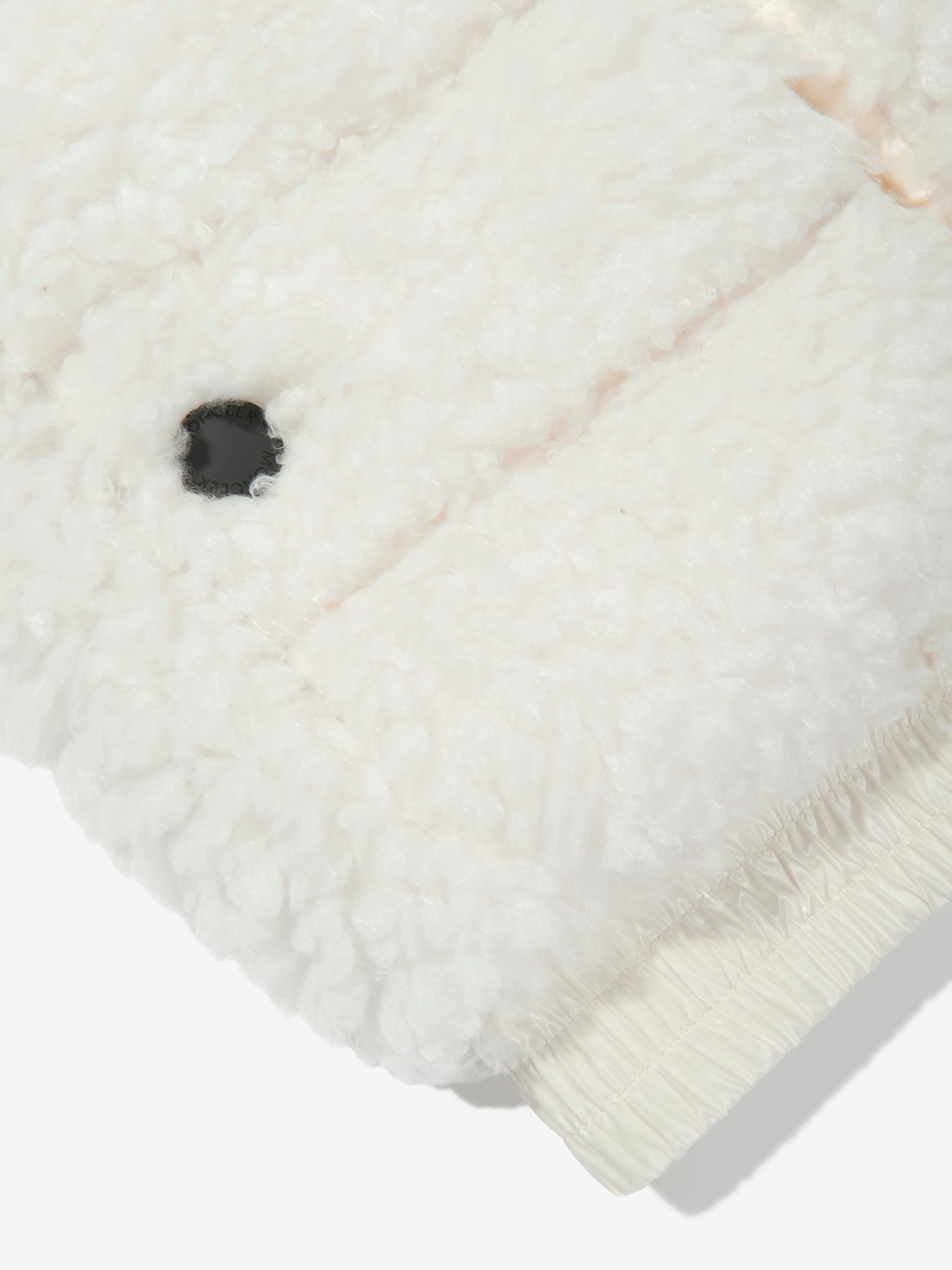 Moncler Enfant Mädchen Grenoble Daunengefüttertes Gilet in Elfenbein