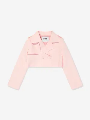 MSGM Mädchen Technik-Jacke in Pink