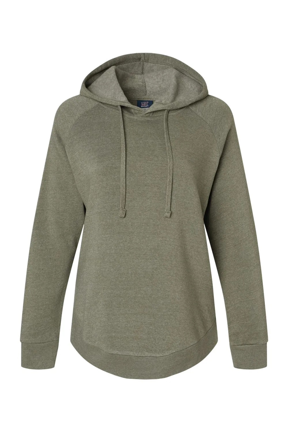 MV Sport Damen Jordan Angel Fleece Kapuzenpullover Hoodie - Staubiges Olivgrün