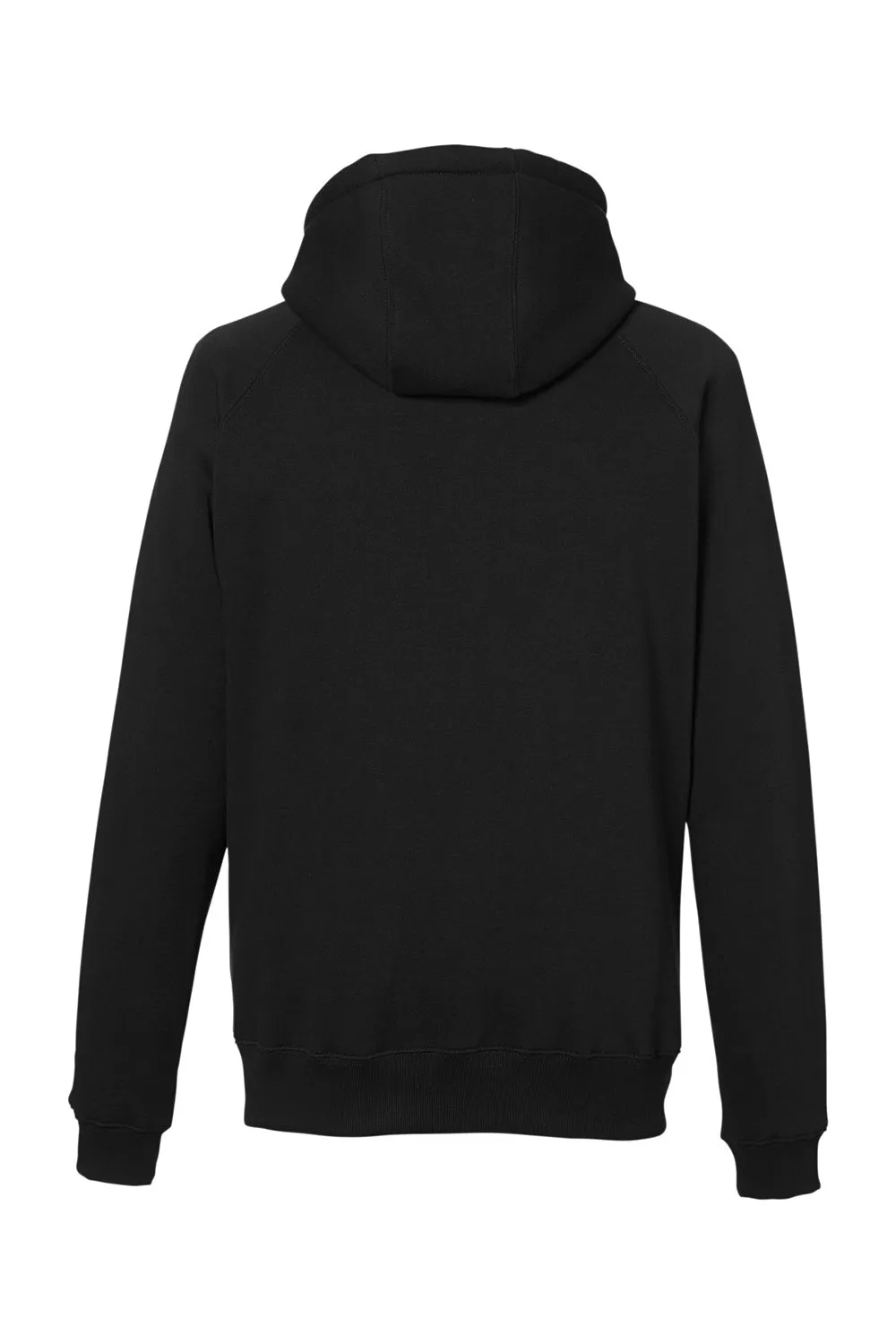 Nautica Herren Anchor Fleece Kapuzenpullover mit Kangaroo-Tasche - Schwarz