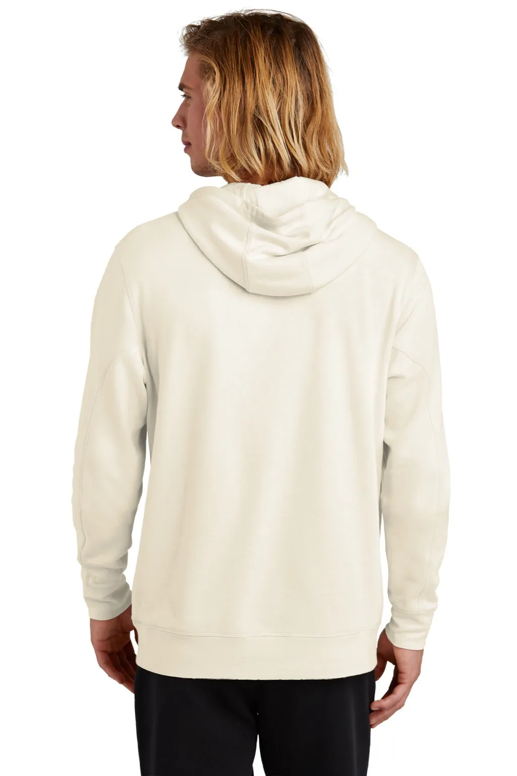 New Era Herren Fleece Kapuzenpullover mit Kangaroo-Tasche - Weiches Beige