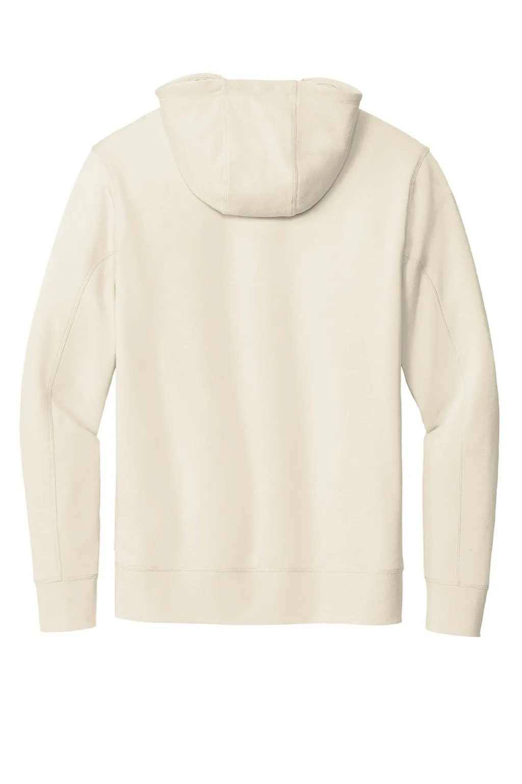 New Era Herren Fleece Kapuzenpullover mit Kangaroo-Tasche - Weiches Beige