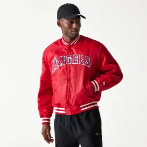New Era Sportjacken & Mäntel LA Angels MLB Stadion Rote Jacke