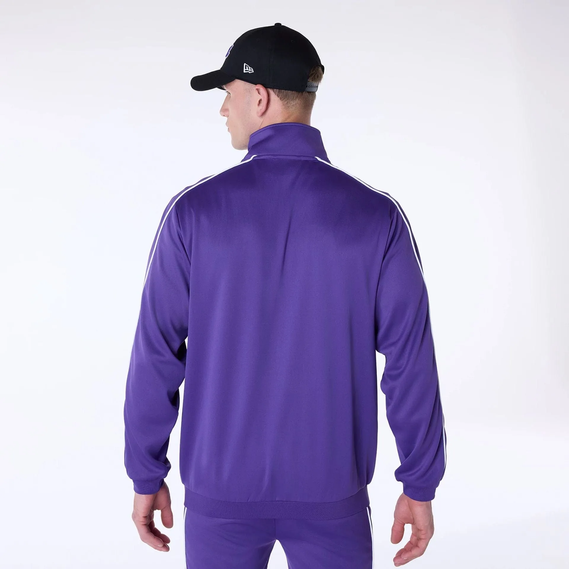 New Era Sportjacken & Mäntel LA Lakers NBA Track Top Lila Jacke