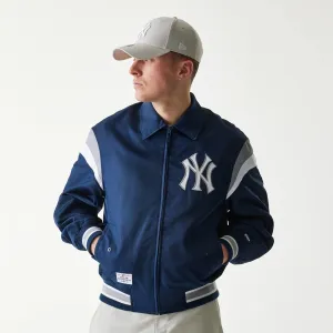 New Era Sportjacken & Mäntel New York Yankees MLB Retro Stadion Marineblau Jacke