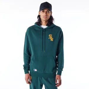 New Era Sweatshirts und Hoodies Chicago White Sox League Essential Dunkelgrüner Übergroßer Pullover Hoodie