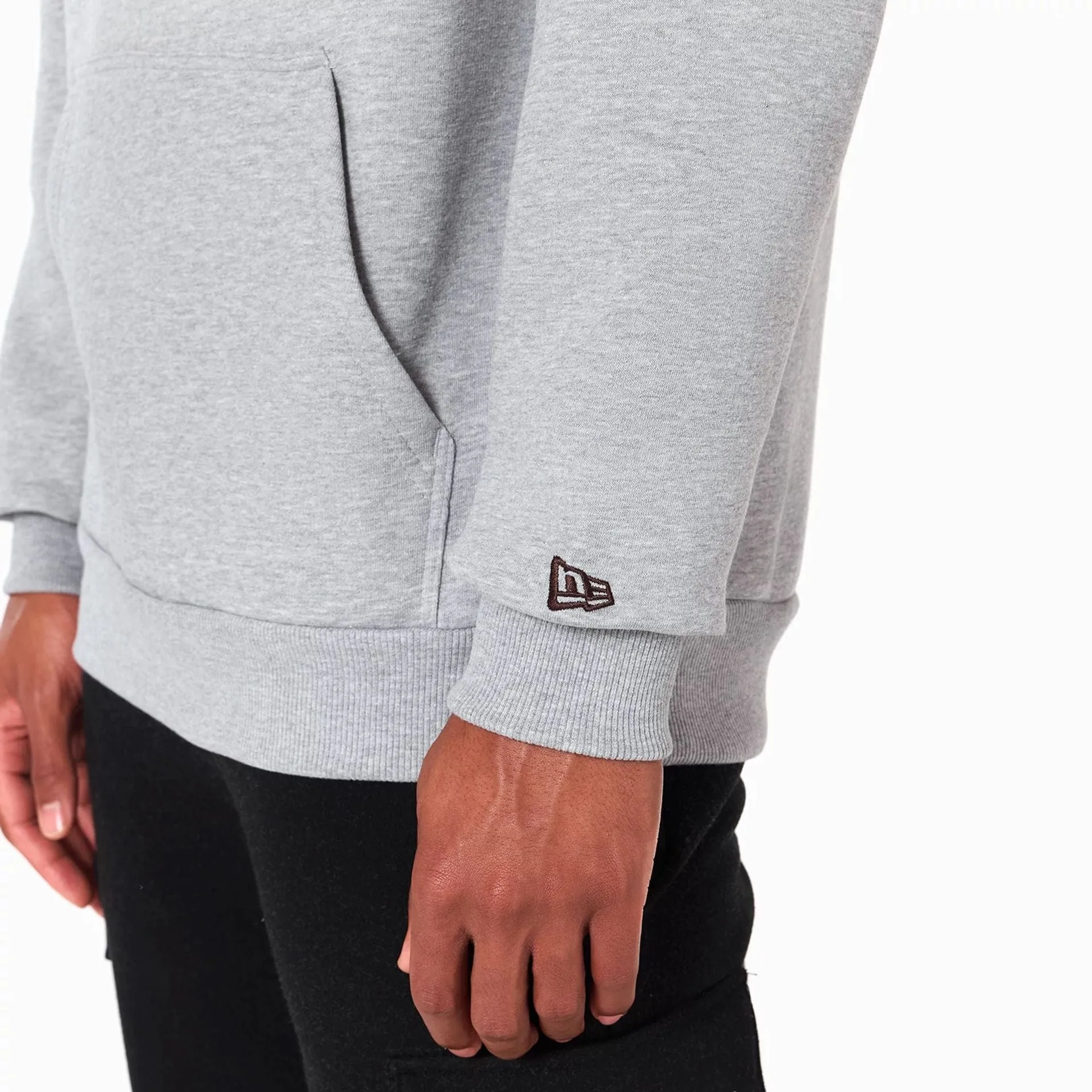New Era Sweatshirts und Hoodies Cleveland Browns NFL Grauer Pullover Hoodie