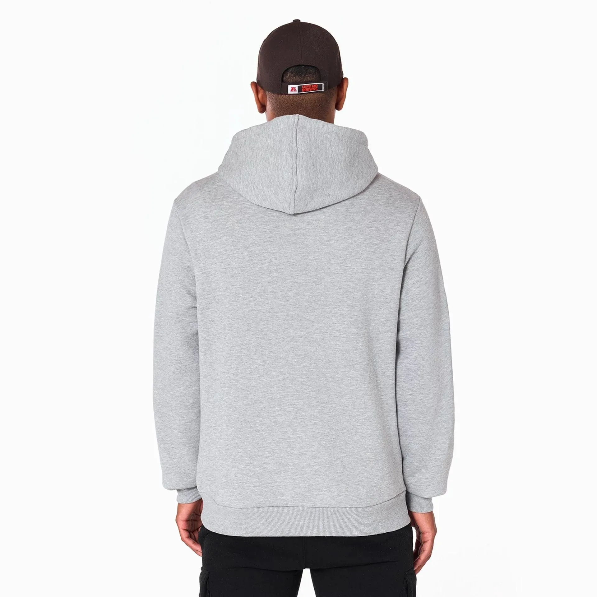 New Era Sweatshirts und Hoodies Cleveland Browns NFL Grauer Pullover Hoodie