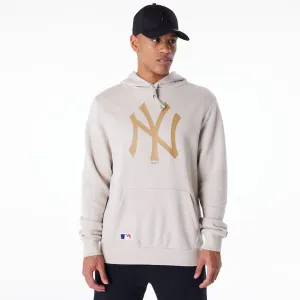 New Era Sweatshirts und Hoodies New York Yankees MLB Regular Hellbeiger Pullover Hoodie