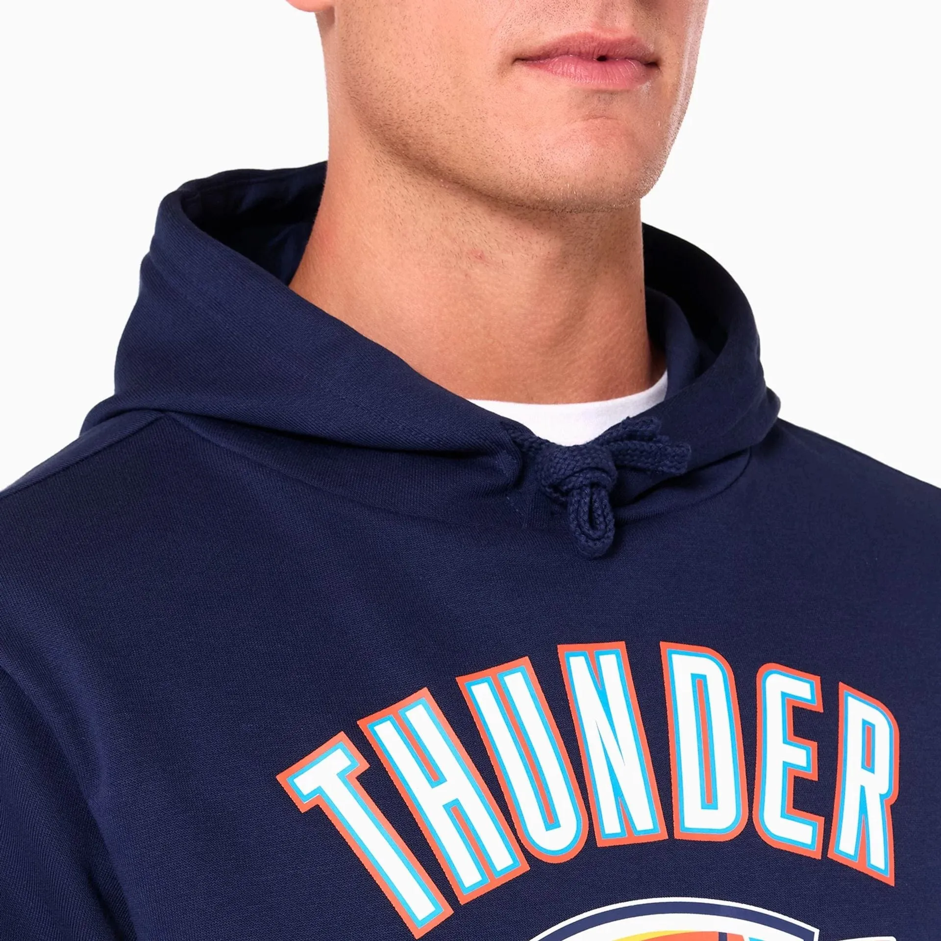 New Era Sweatshirts und Hoodies Oklahoma City Thunder NBA Navy Pullover Hoodie