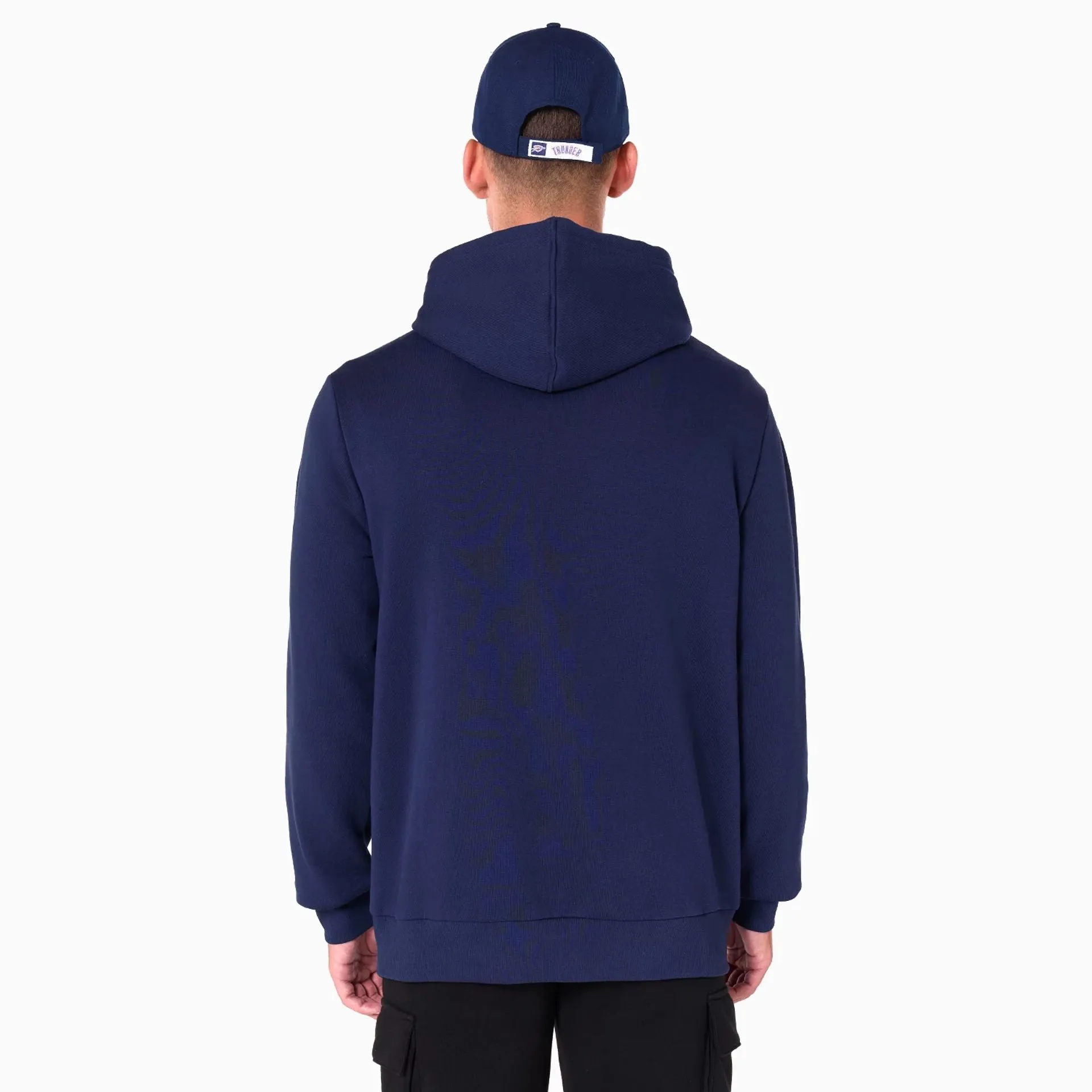 New Era Sweatshirts und Hoodies Oklahoma City Thunder NBA Navy Pullover Hoodie