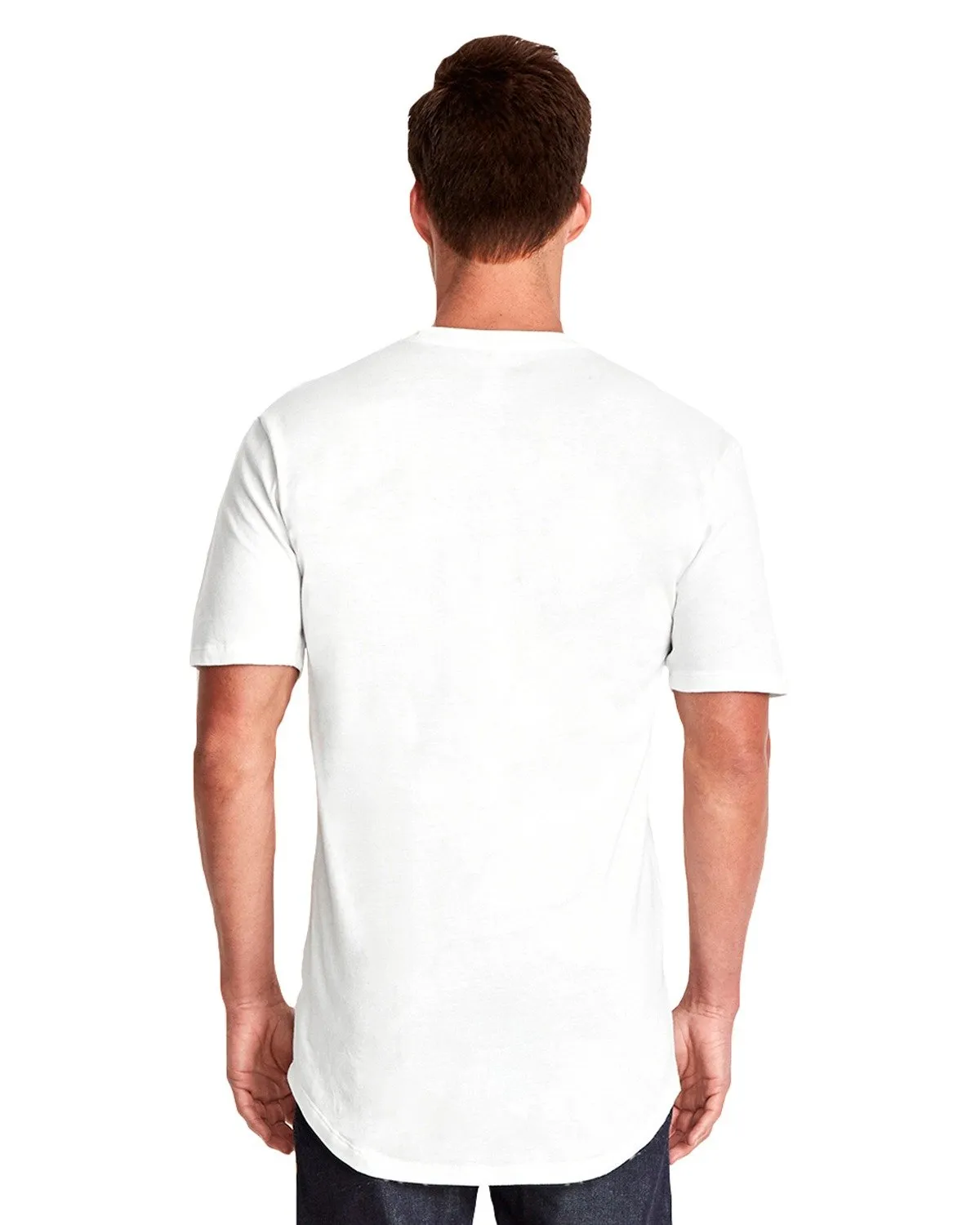 Next Level 3602 Herren Baumwolle Langkörper Unterhemd