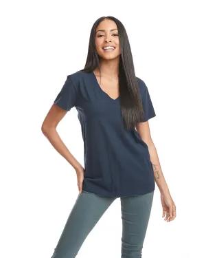 Next Level 3940 Damen V-Neck T-Shirt mit lockerer Passform