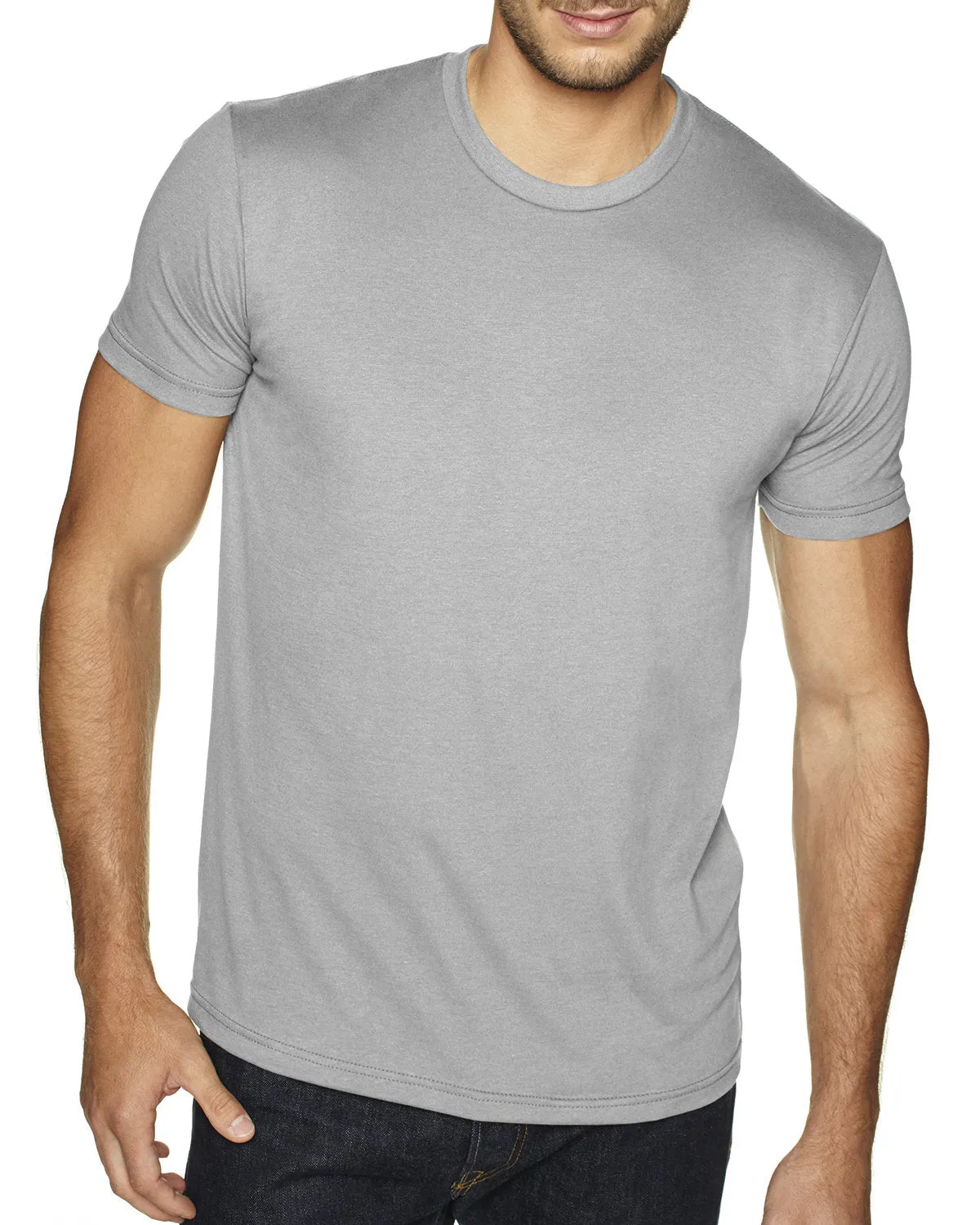 Next Level 6410 Herren-Sweatshirt aus Wildlederoptik